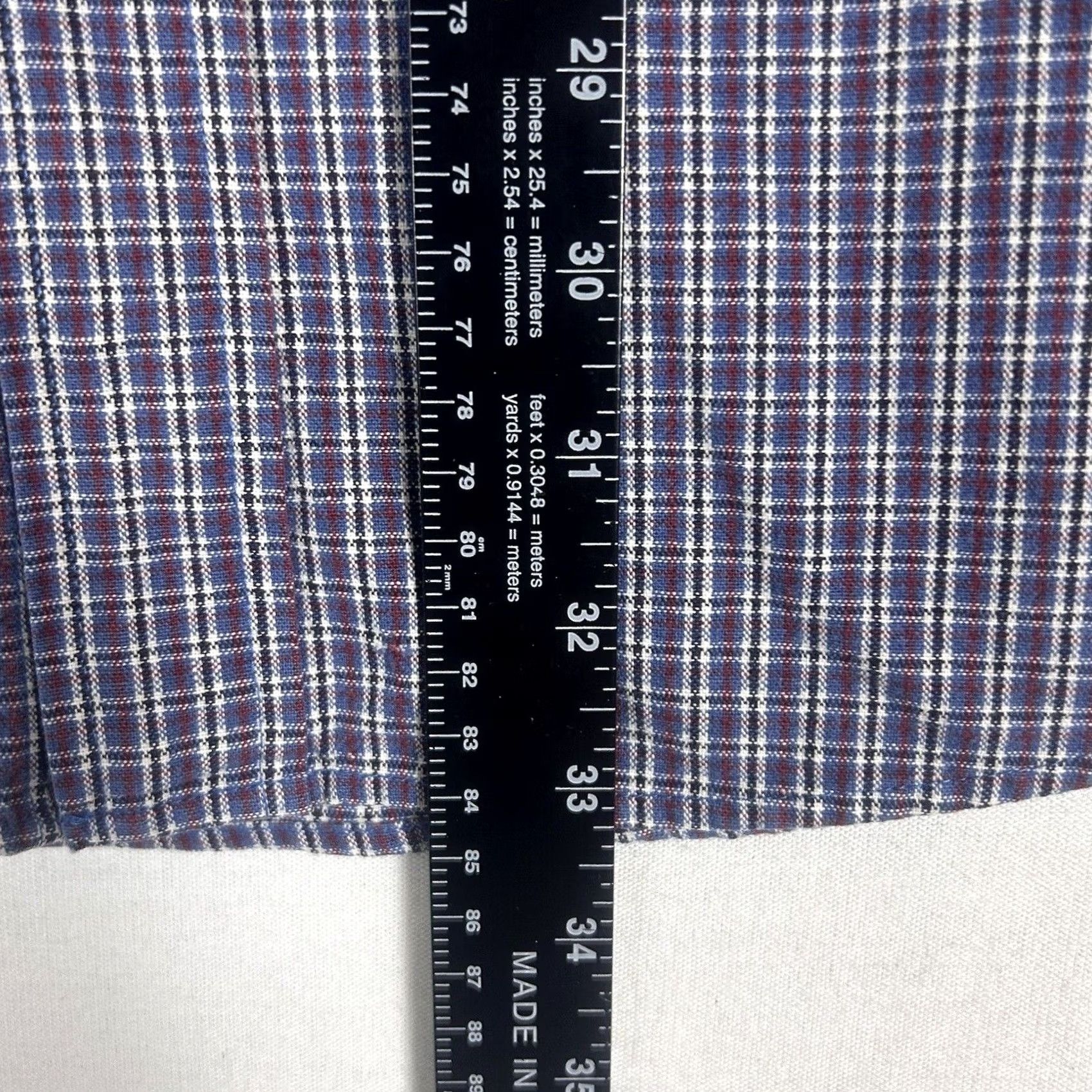 Eddie Bauer Eddie Bauer Mens Plaid Long Sleeve Button-Up Shirt LT Tall Purple Size LT Big & Tall Size US L / EU 52-54 / 3 - 5 Thumbnail