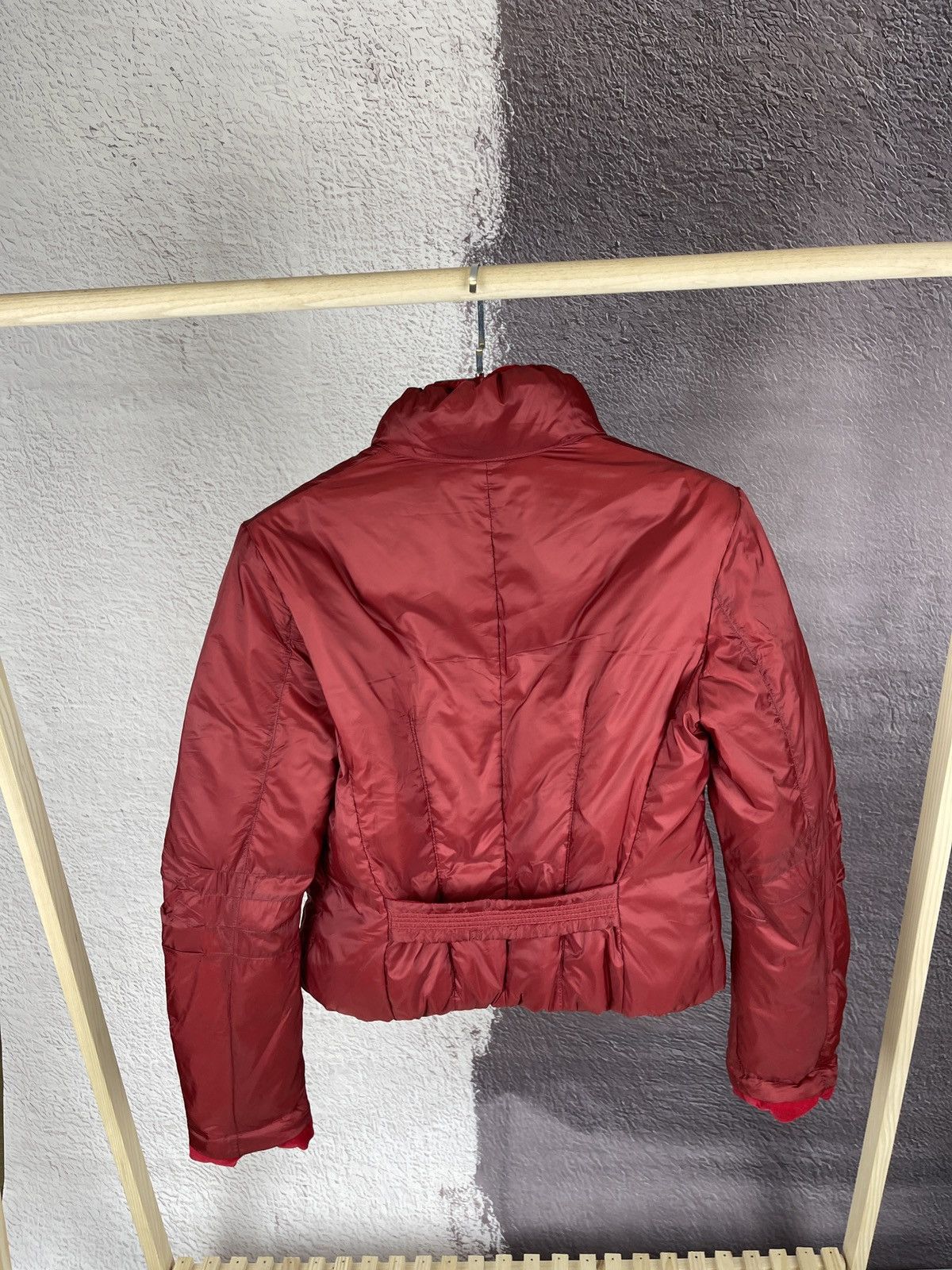 Marithe + Francois Girbaud Marithe Francois Girbaud red short nylon down jacket Size M / US 6-8 / IT 42-44 - 13 Thumbnail