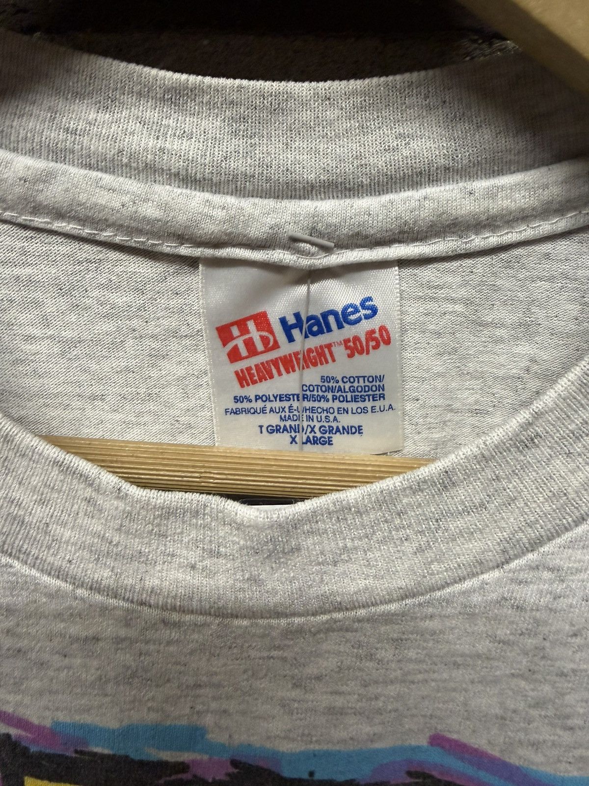 Vintage Thrashed Jurassic Park Tee (1993) Size US XS / EU 42 / 0 - 3 Thumbnail