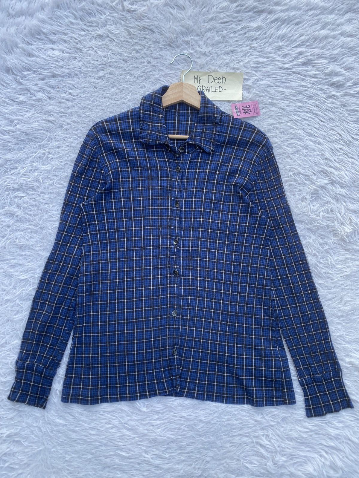 Tsumori Chisato Rare Vintage Tsumori Chisato by Issey Miyake Checkered Shirt Size US M / EU 48-50 / 2 - 1 Thumbnail