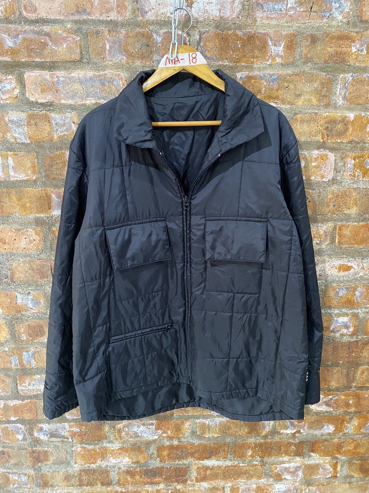 Yohji Yamamoto 1990s Yohji Yamamoto padded Multipocket Size US XL / EU 56 / 4 - 2 Thumbnail
