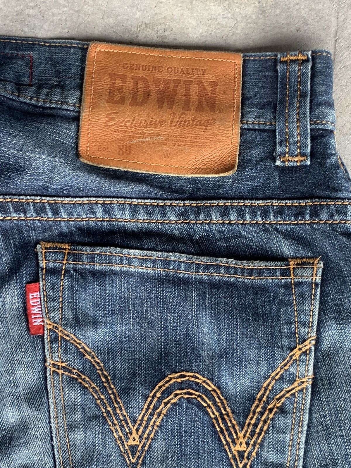 Edwin Distressed EDWIN XV nice faded. Size US 34 / EU 50 - 9 Thumbnail