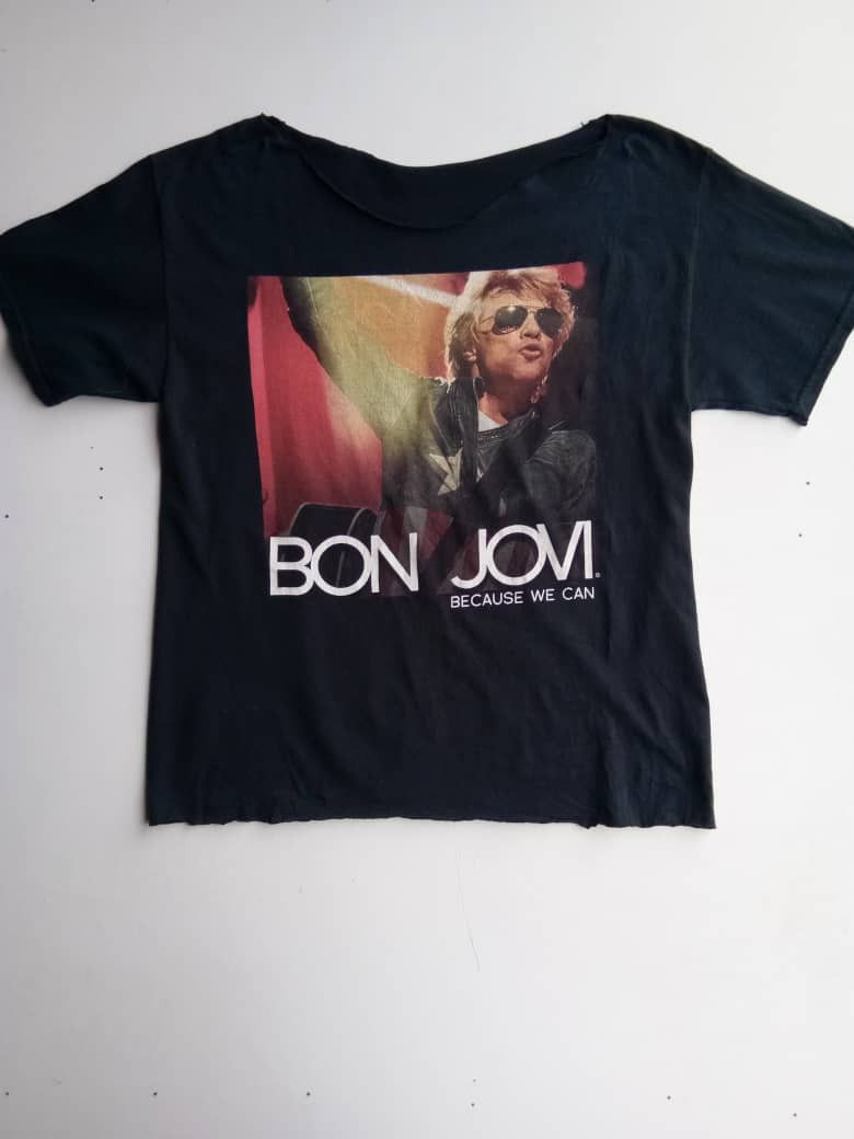 Band Tees × Bon Jovi × Vintage Bon Jovi - Vintage Band North American Tour 2013 T-Shirt Size US L / EU 52-54 / 3 - 2 Thumbnail
