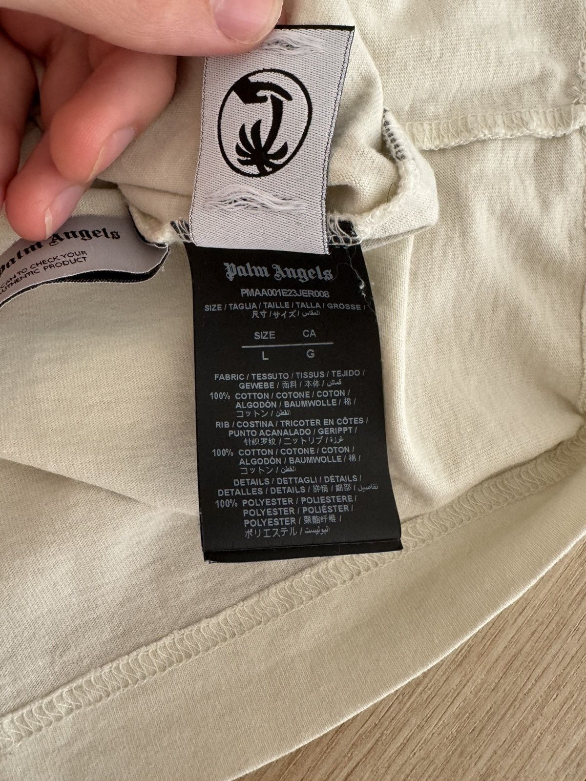 Palm Angels Palm angels Leon T-shirt Size US L / EU 52-54 / 3 - 8 Thumbnail