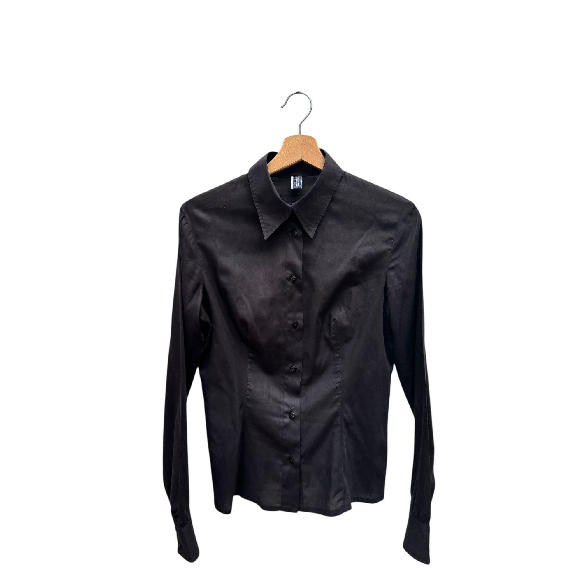 Jean Paul Gaultier Black Coated Corset Shirt Size M / US 6-8 / IT 42-44 - 1 Thumbnail