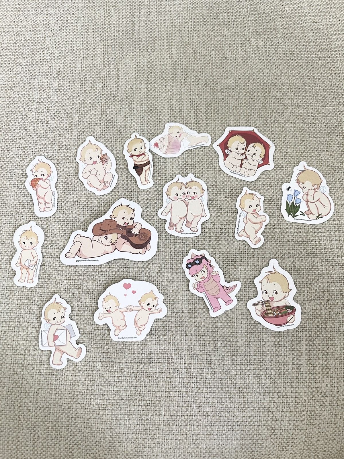 Other STEAL! Brandy Melville Y2K Babies Jumbo Stickers Set Size ONE SIZE - 1 Thumbnail
