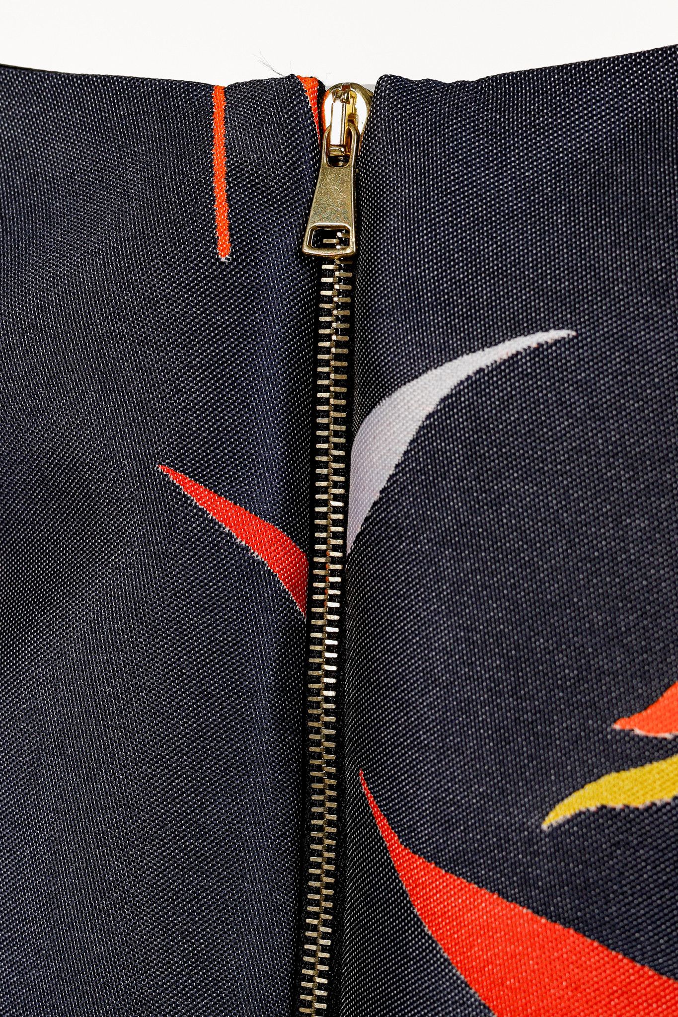 Marni Marni Resort 2015 Light Navy Leaf-Jacquard Sleeveless Dress Size M / US 6-8 / IT 42-44 - 8 Thumbnail
