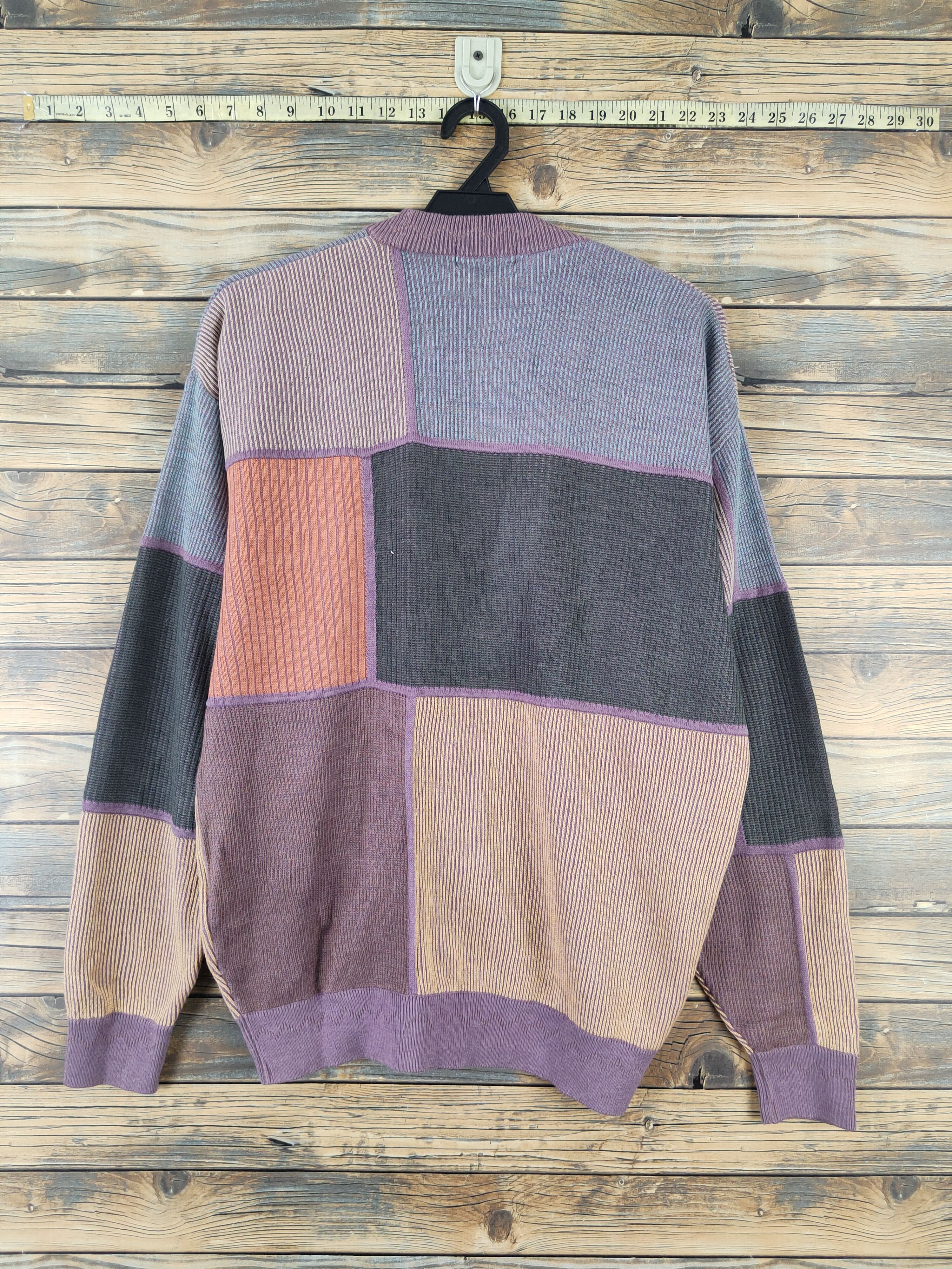 Japanese Brand Paco Rabanne Purple Knitwear Cardigan #W2243 Size US L / EU 52-54 / 3 - 8 Thumbnail