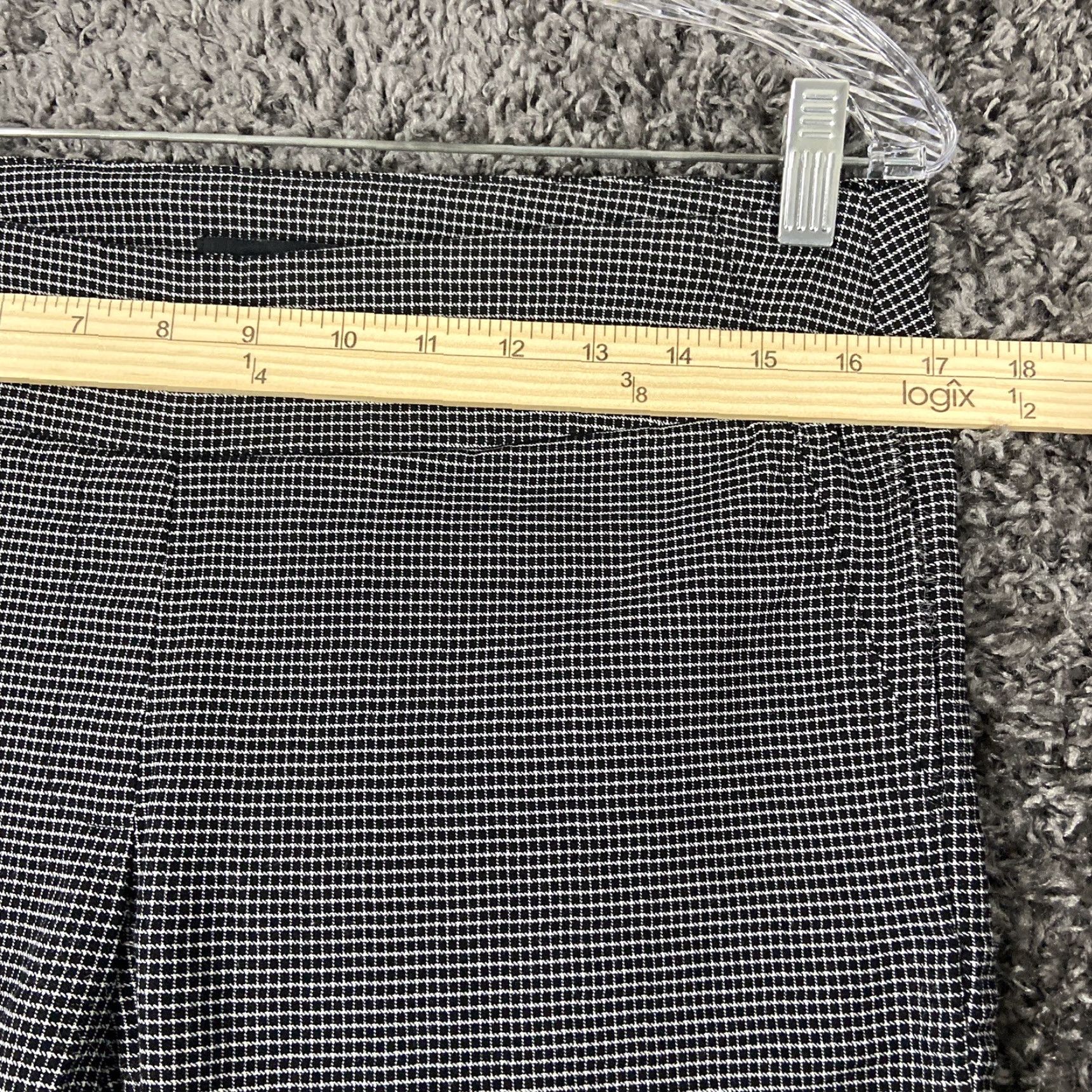 Vintage Hilary Radley Women’s Chino Pants L Black Two-Tone Size 36" / US 14 / IT 50 - 7 Thumbnail