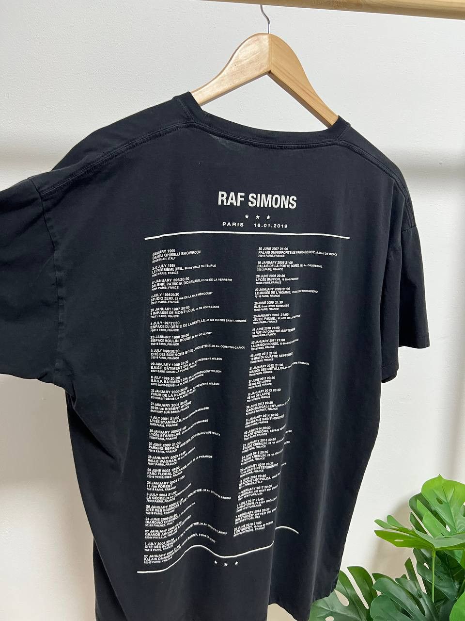 Raf Simons × Vintage Vintage t-shirt RAF SIMONS Diptych Fall Winter 2019/20 Paris Size US M / EU 48-50 / 2 - 10 Thumbnail