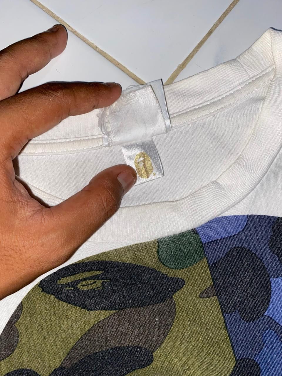 Bape Bape big face tshirt Size US M / EU 48-50 / 2 - 4 Thumbnail
