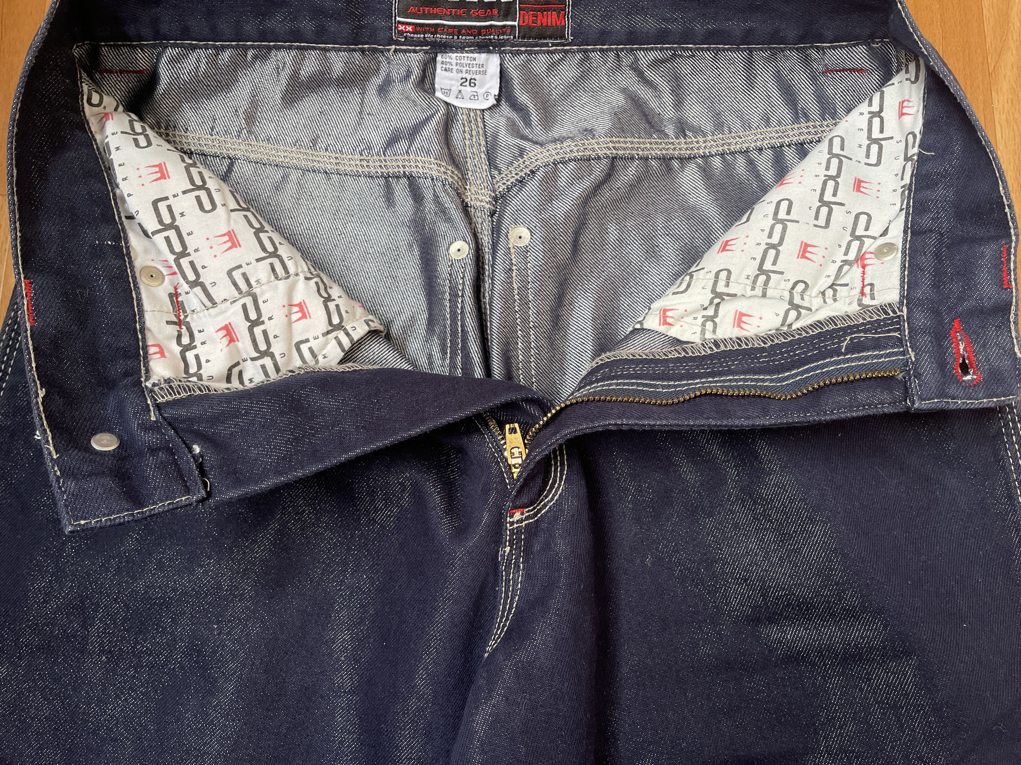 Damani Dada Damani Dada jeans, vintage baggy jeans, 90s hip hop size 26 Size US 26 / EU 42 - 10 Thumbnail