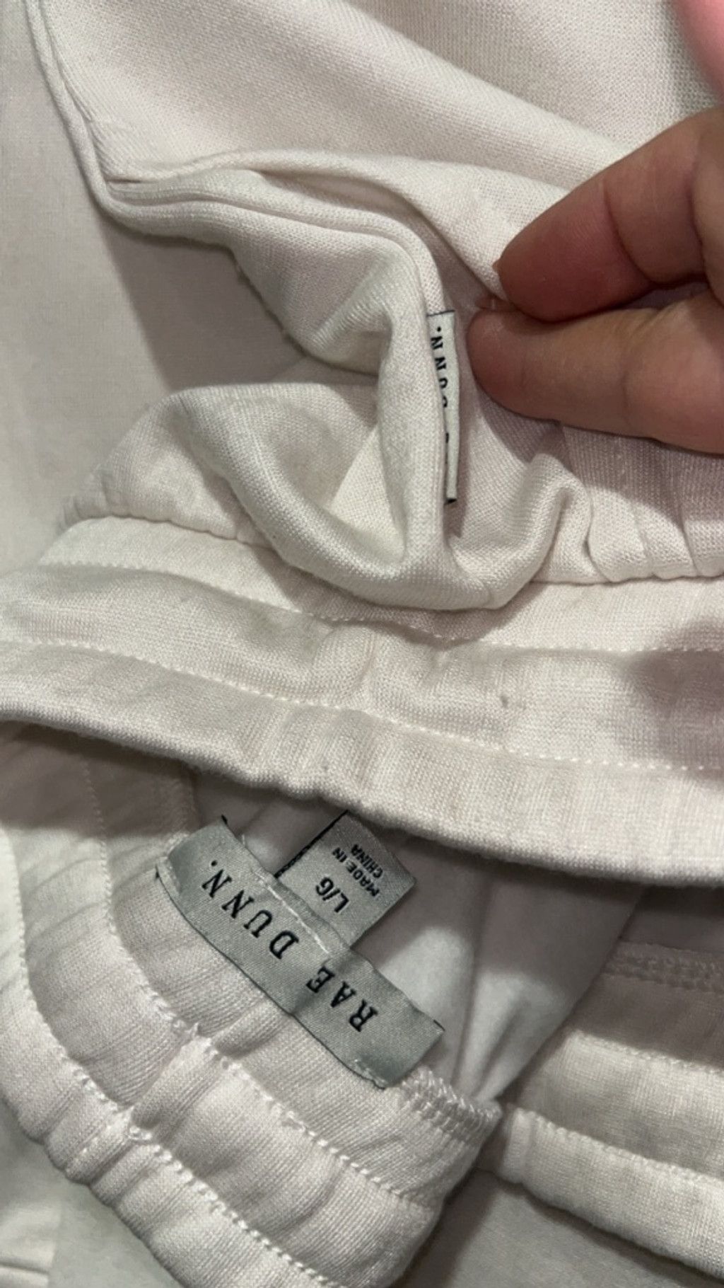 Other Women's Rae Dunn White & Pink Chill Sweatshirt set L Size L / US 10 / IT 46 - 4 Thumbnail