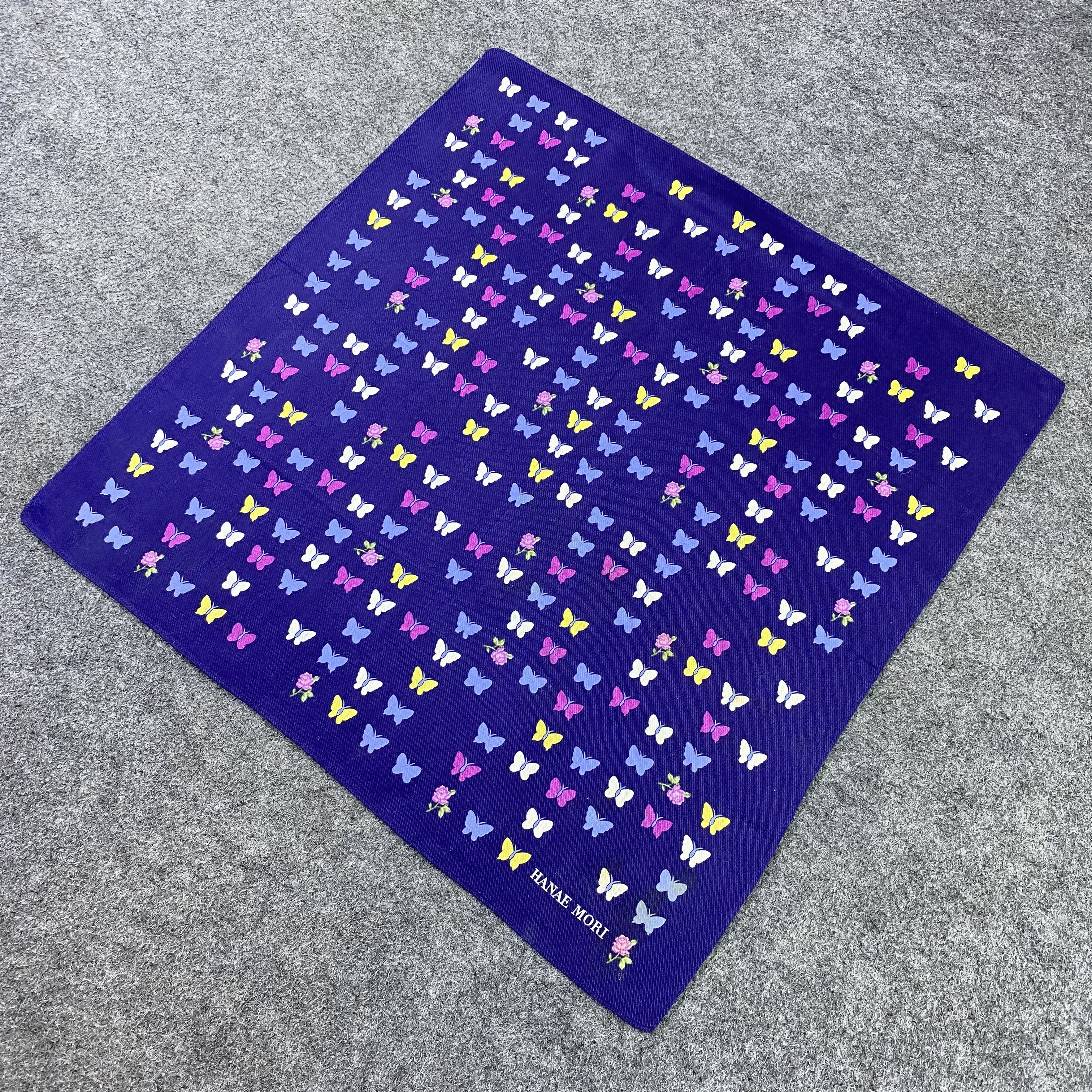 Hanae Mori Hanae Mori Handkerchief / Bandana / Neckerchief-B1228 Size ONE SIZE - 4 Thumbnail