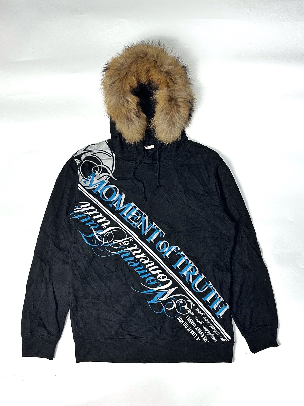 14th Addiction × If Six Was Nine × Le Grande Bleu (L.G.B.) Fur Hoodie Poem DopeH Ifsix lgb styled Size US L / EU 52-54 / 3 - 1 Thumbnail