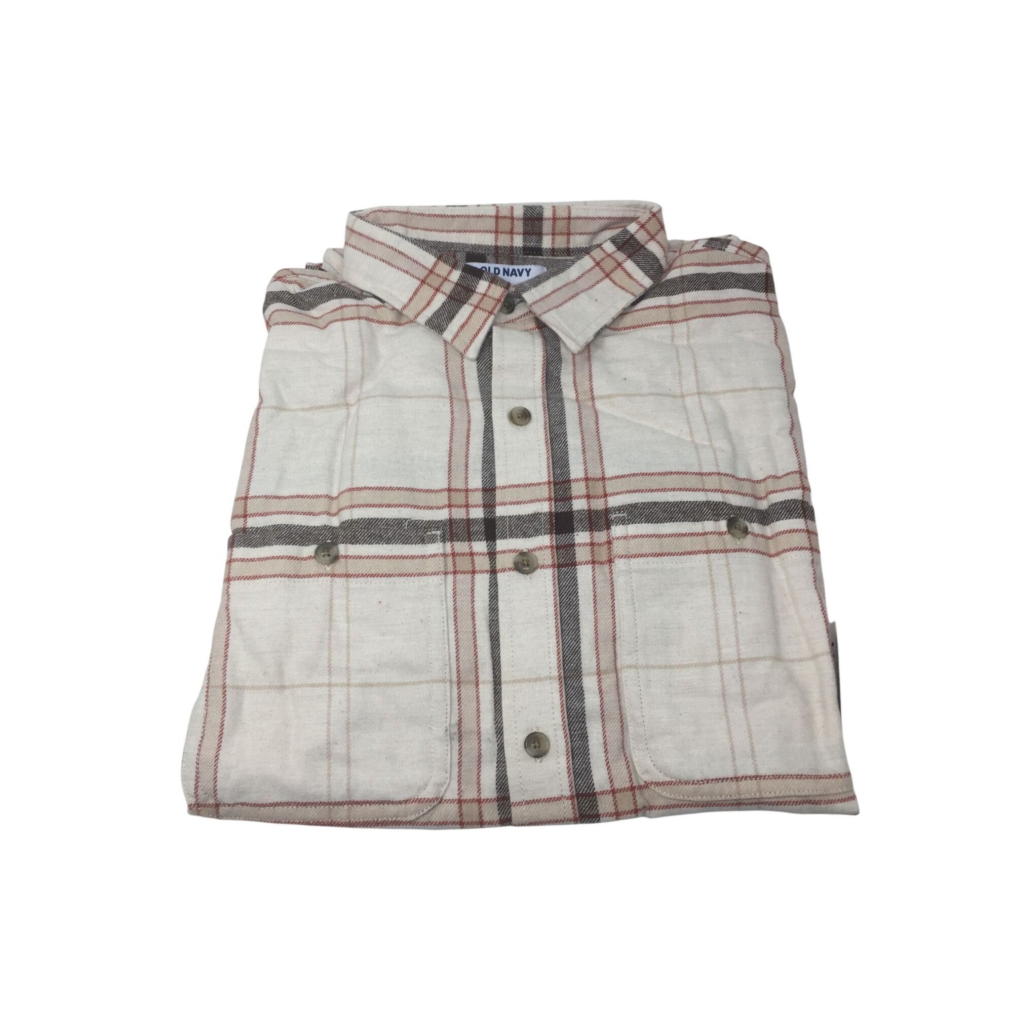 Old Navy Old Navy Mens Plaid Flannel Size Large- New with Tags Size US L / EU 52-54 / 3 - 6 Thumbnail