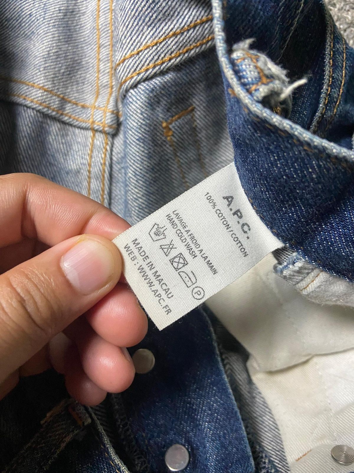 A.P.C. A.P.C New Standard Classique Denim Jeans (153) Size US 31 - 5 Thumbnail
