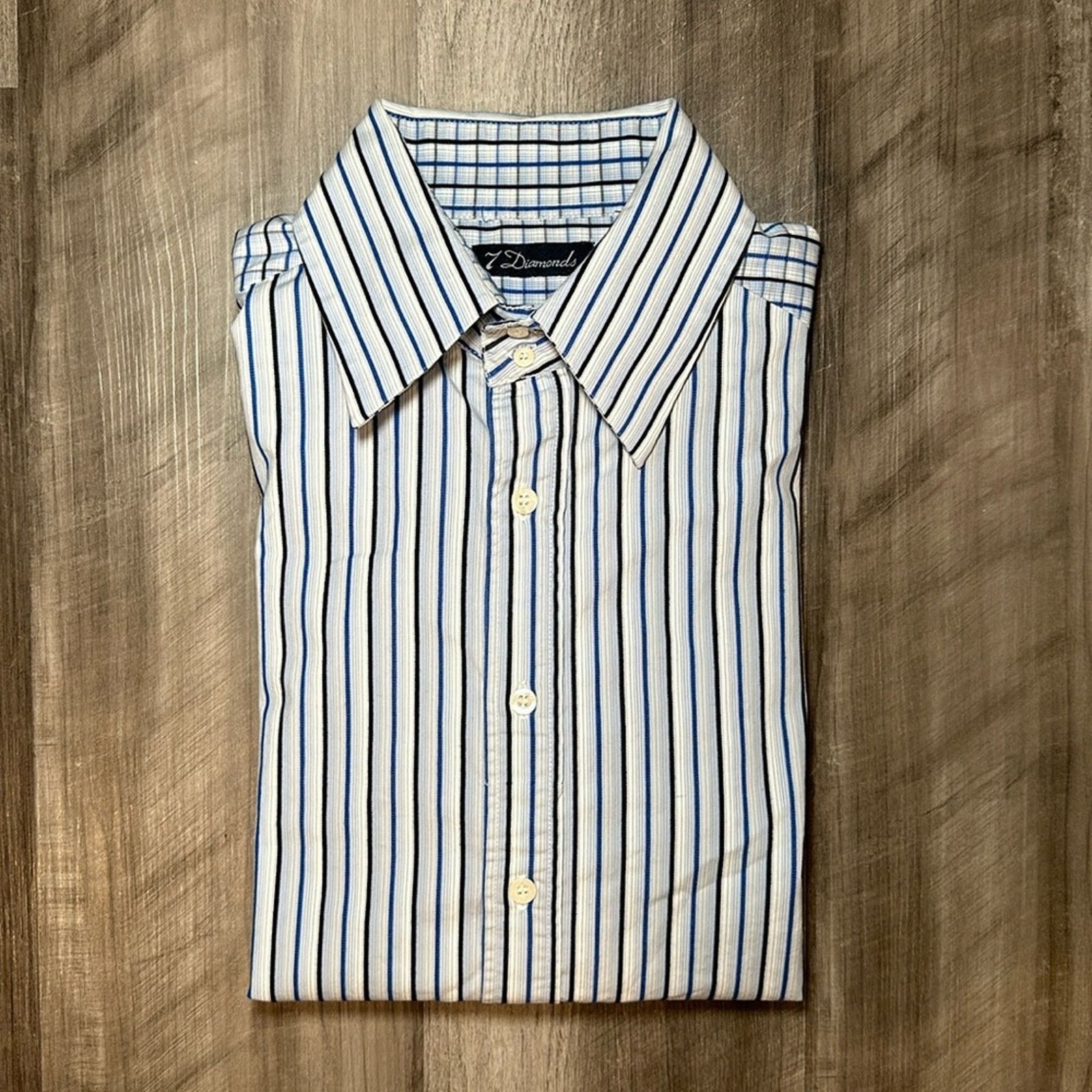 7Diamonds 7 Diamonds Long Sleeve Button Down - Large Size US L / EU 52-54 / 3 - 1 Thumbnail