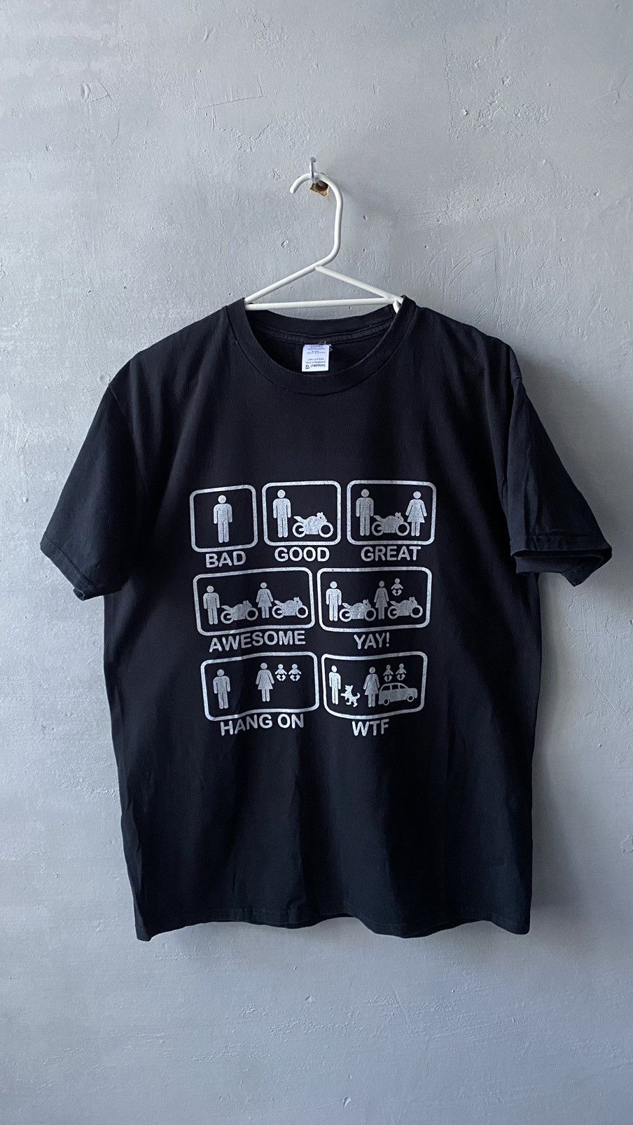 Other Motorcycle Biker Bad Good Awesome Even Better Yay WTF Size US XL / EU 56 / 4 - 1 Thumbnail