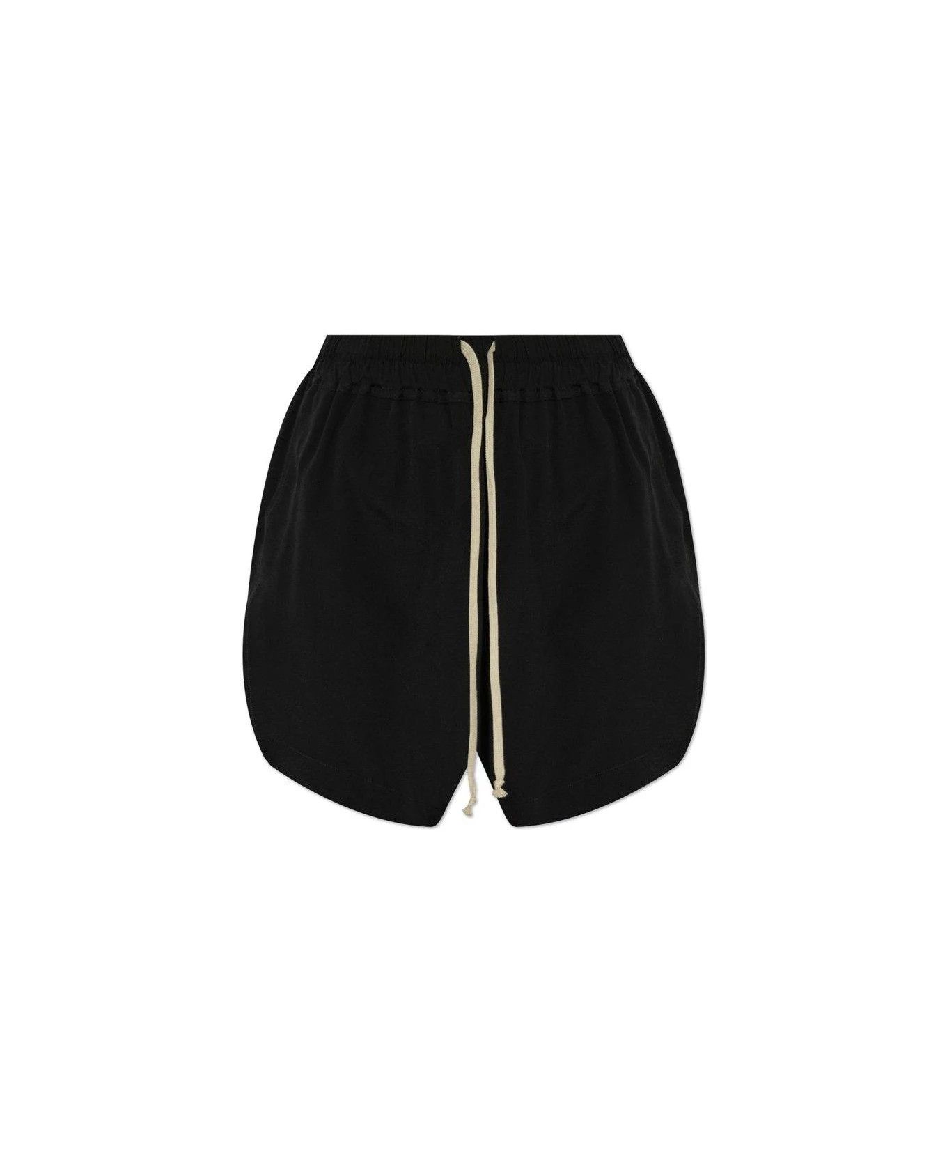 Rick Owens o1y0126 Short in Black Size 28" / US 6 / IT 42 - 1 Thumbnail