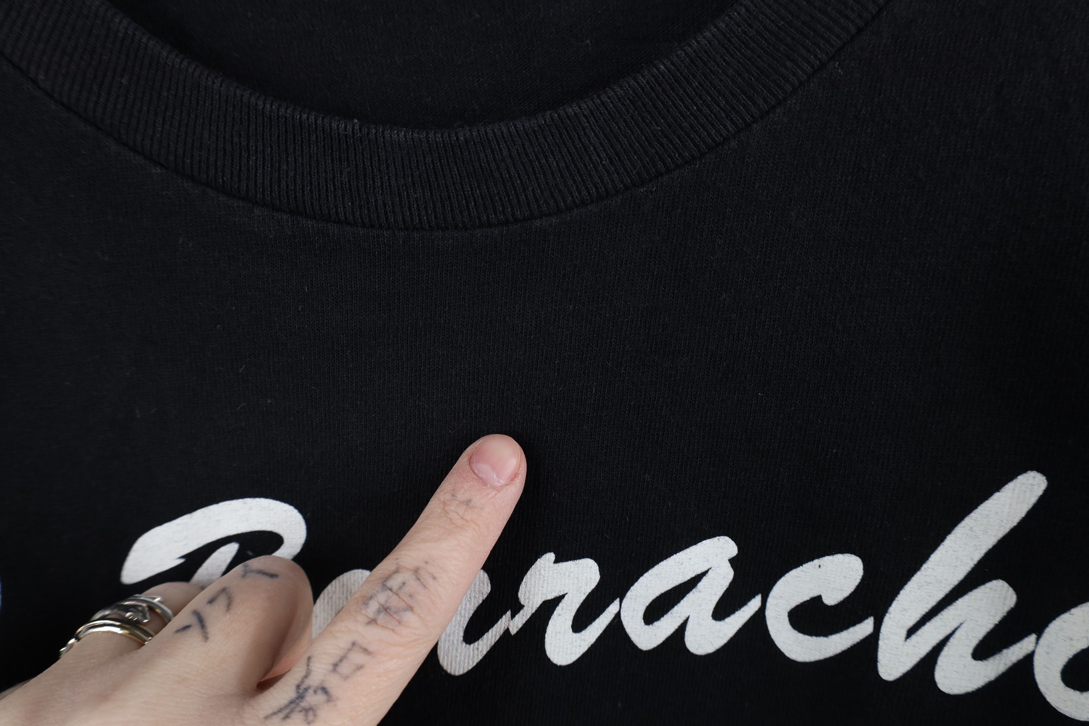 Vintage Vintage 90s Streetwear The Drunk Mexican T-Shirt Black Size US XXL / EU 58 / 5 - 7 Thumbnail