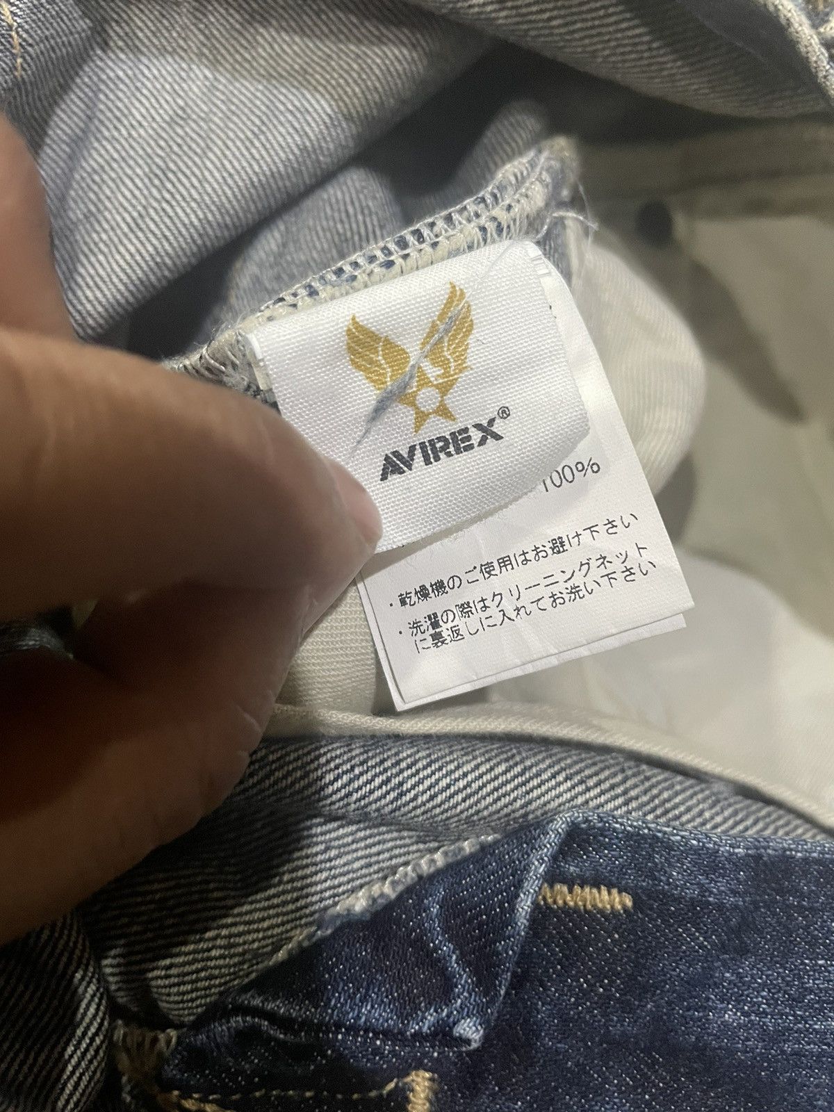 Avirex Avirex Type Blue Distresed Denim Size US 34 / EU 50 - 18 Thumbnail