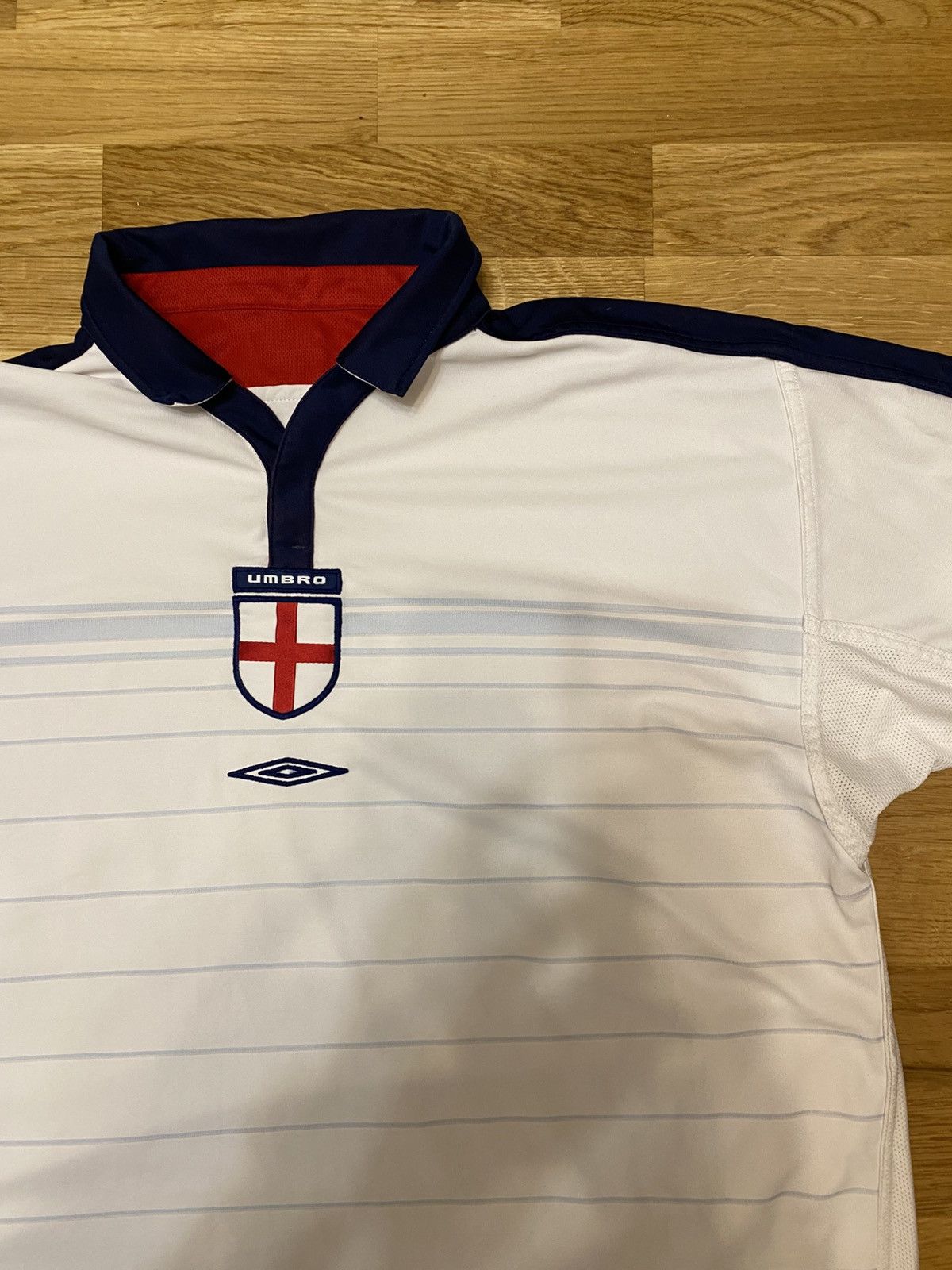 Umbro England Football Home Jersey Shirt 2003/05 Umbro Reversible Size US XXL / EU 58 / 5 - 4 Thumbnail