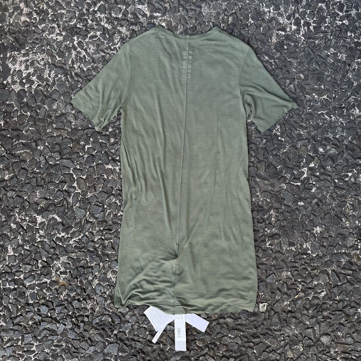 Rick Owens BNWT Rick Owens S/S2023 “EDFU” Basic Short Sleeve Tee “Moss” Size US XXL / EU 58 / 5 - 16 Thumbnail