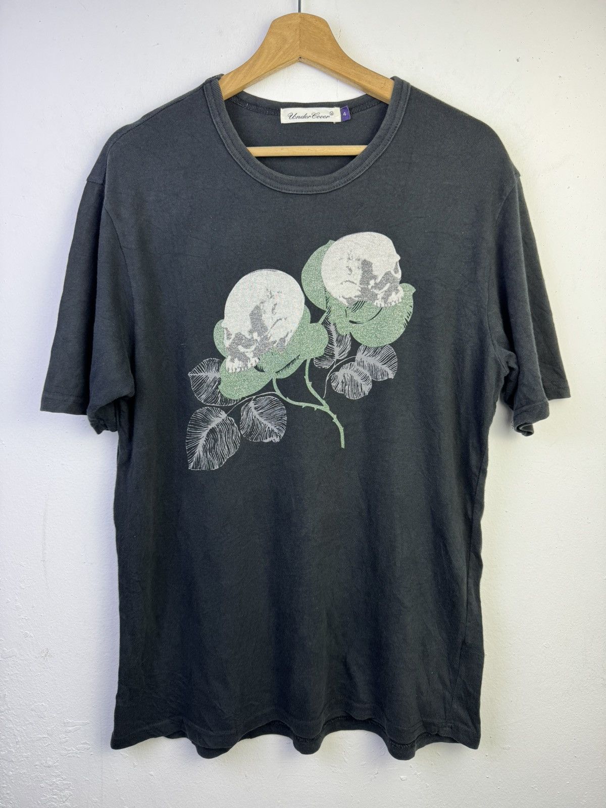 Undercover Undercover Skull Flower tshirt Size US L / EU 52-54 / 3 - 1 Thumbnail