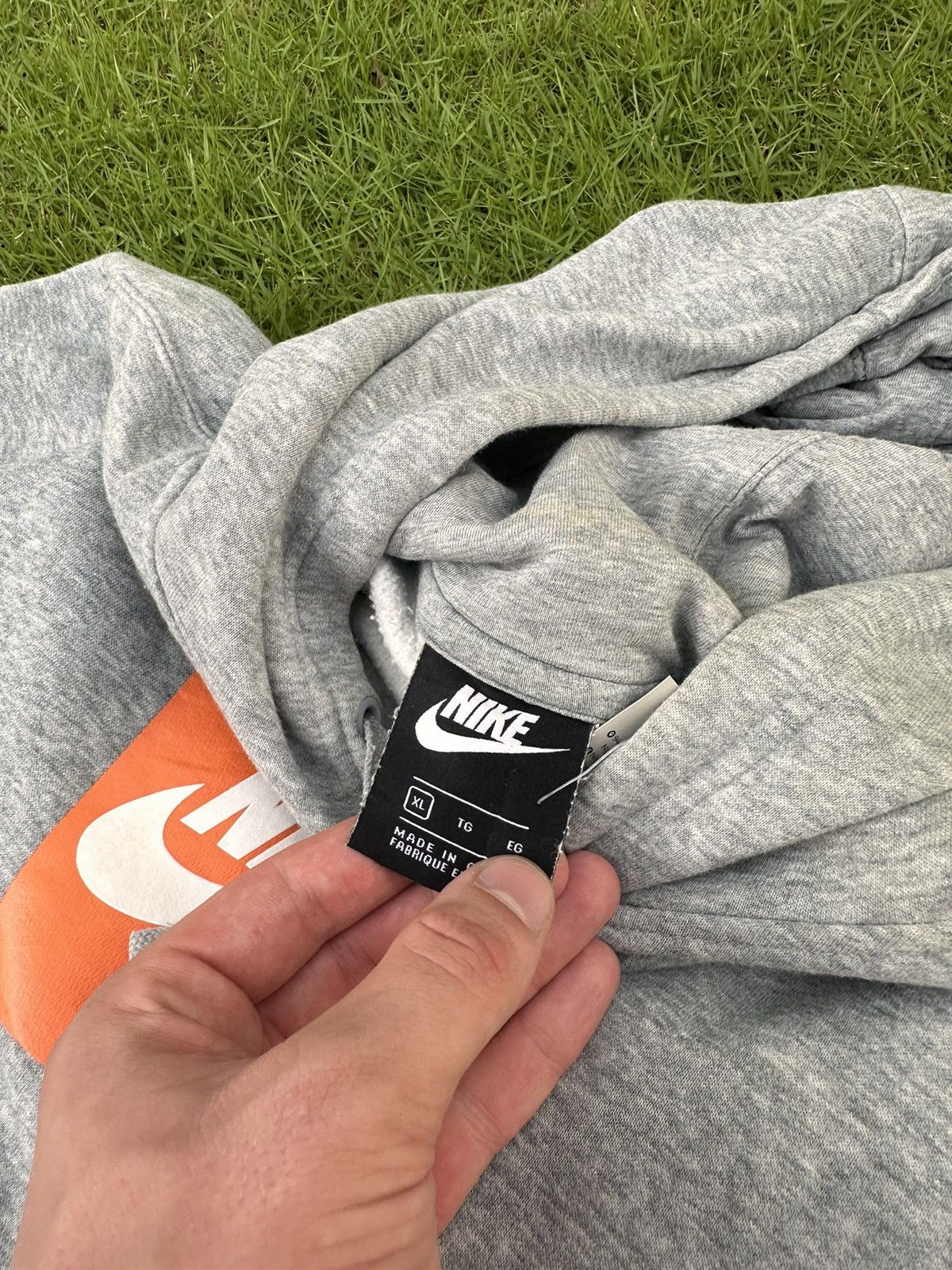 Nike × Vintage NIKE VINTAGE BIG LOGO STREETWEAR HOODIE Size US XL / EU 56 / 4 - 6 Thumbnail