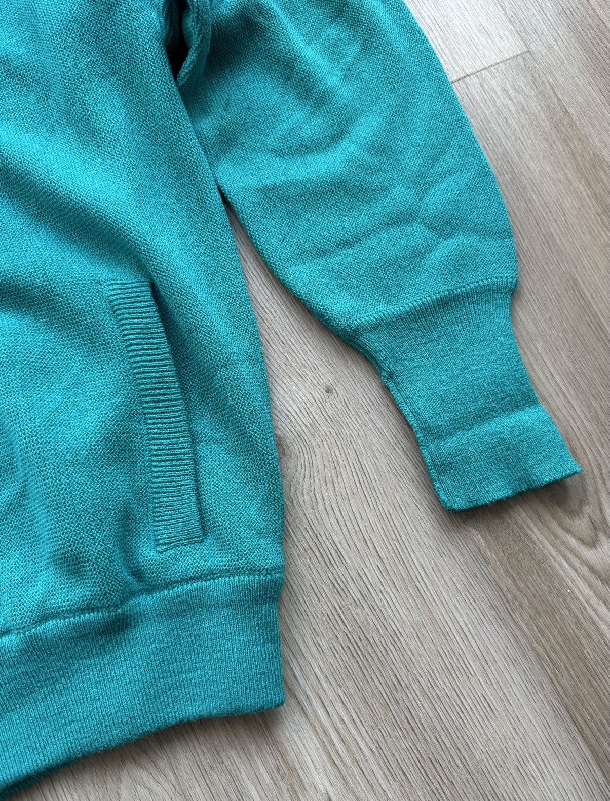Lacoste Vintage 90s Lacoste Chemise Knit Cardigan Sweater Size US XL / EU 56 / 4 - 5 Thumbnail
