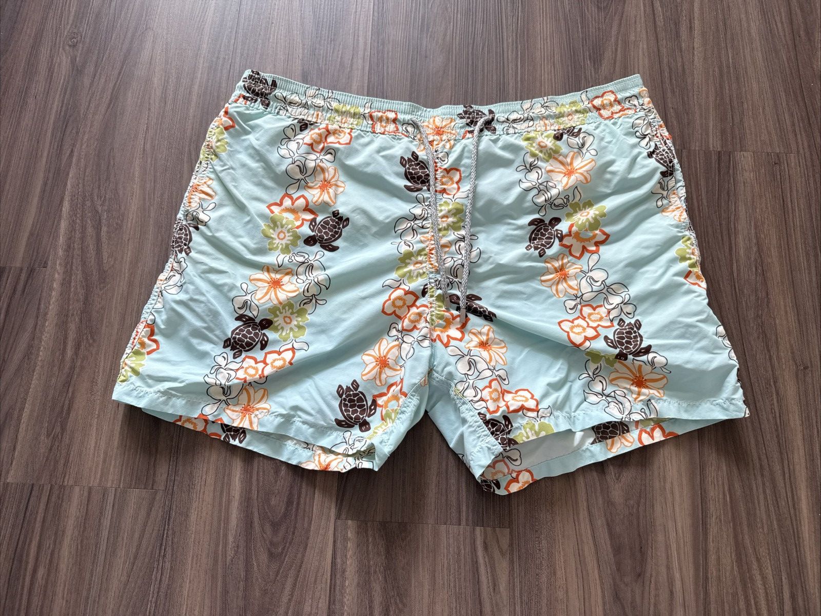 Vilebrequin Vilebrequin Shorts Mens 2XL Green Floral Trunks Hawaiian Size US 36 / EU 52 - 1 Thumbnail