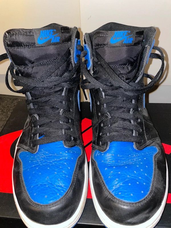Jordan Brand Air Jordan 1 Retro High OG "2017 Royal" sneakers Size US 12 / EU 45 - 7 Thumbnail