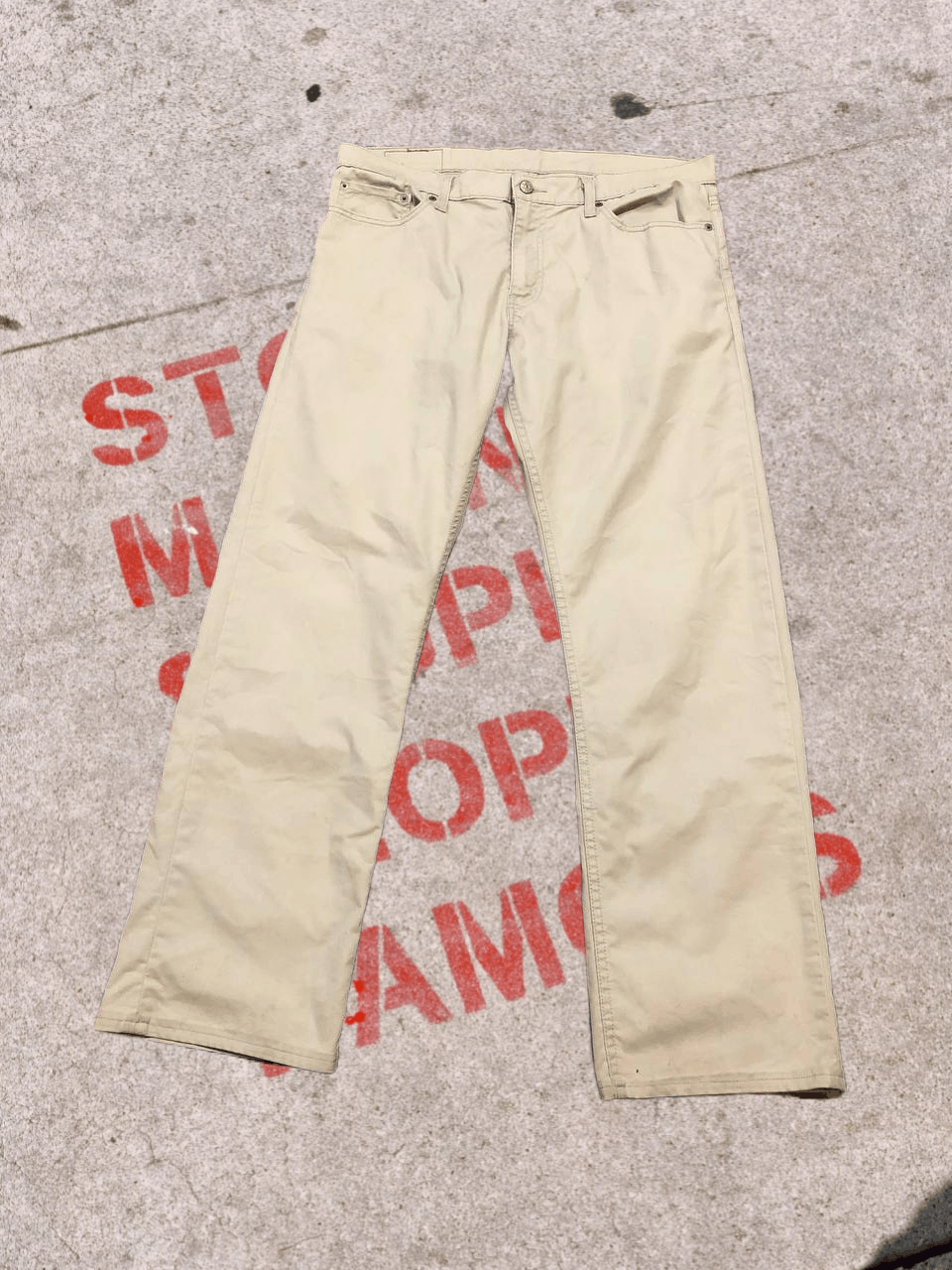 LEVIS 514 Straight Fit Denim Jeans Everyday Wear W36 L34