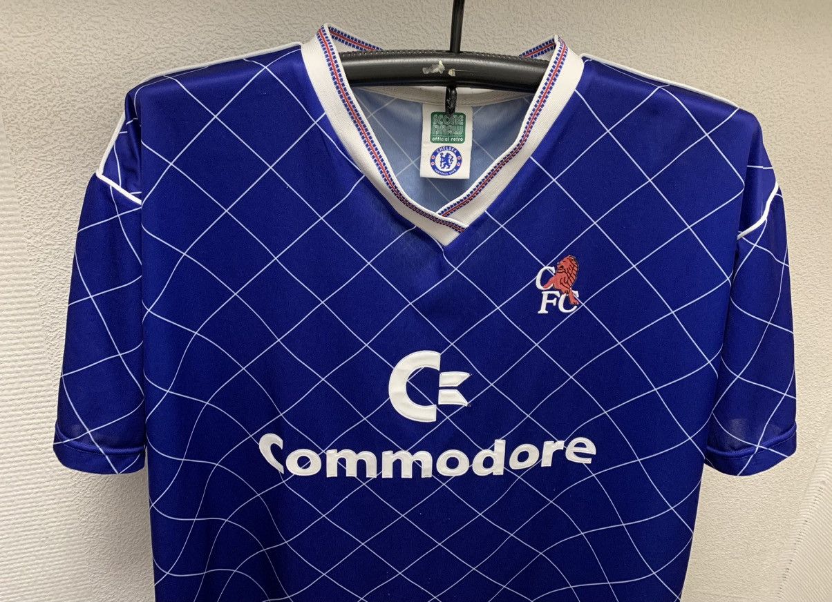 Vintage Chelsea vintage soccer jersey 1989/1991 xxl 2xl Commodore Size US XXL / EU 58 / 5 - 2 Thumbnail