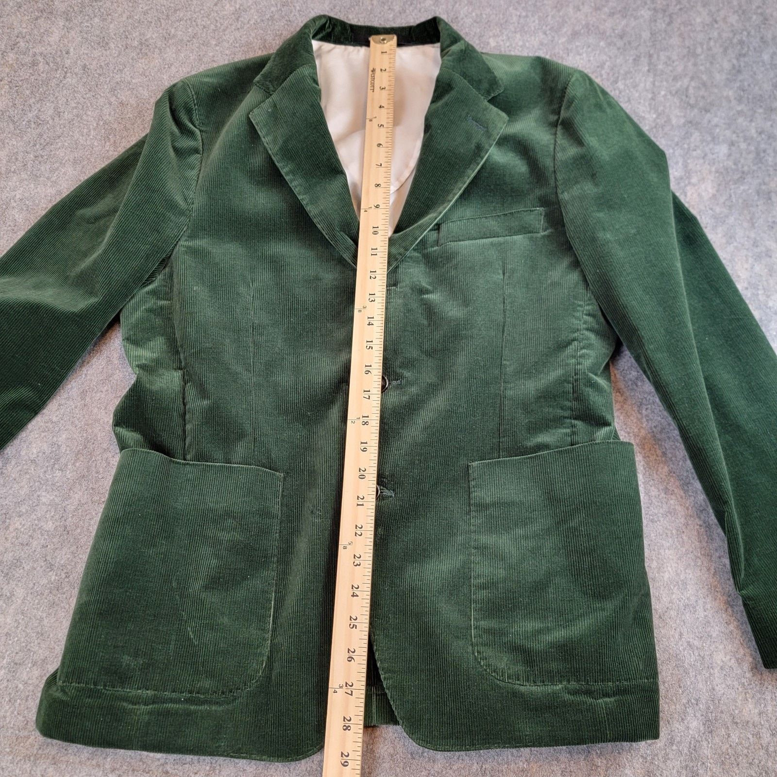 Todd Snyder Todd Snyder Italian Corduroy Madison Suit Jacket size 40S Size 40S - 7 Thumbnail