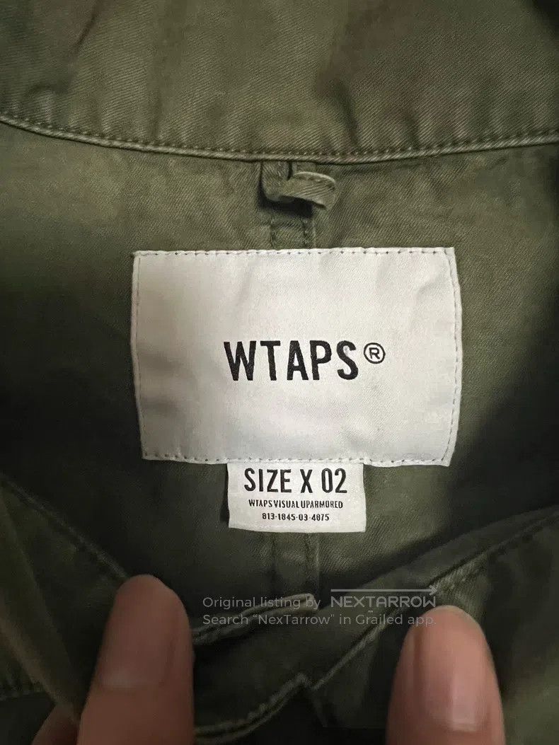 Wtaps Wtaps Washable military green shirt Size US M / EU 48-50 / 2 - 3 Thumbnail
