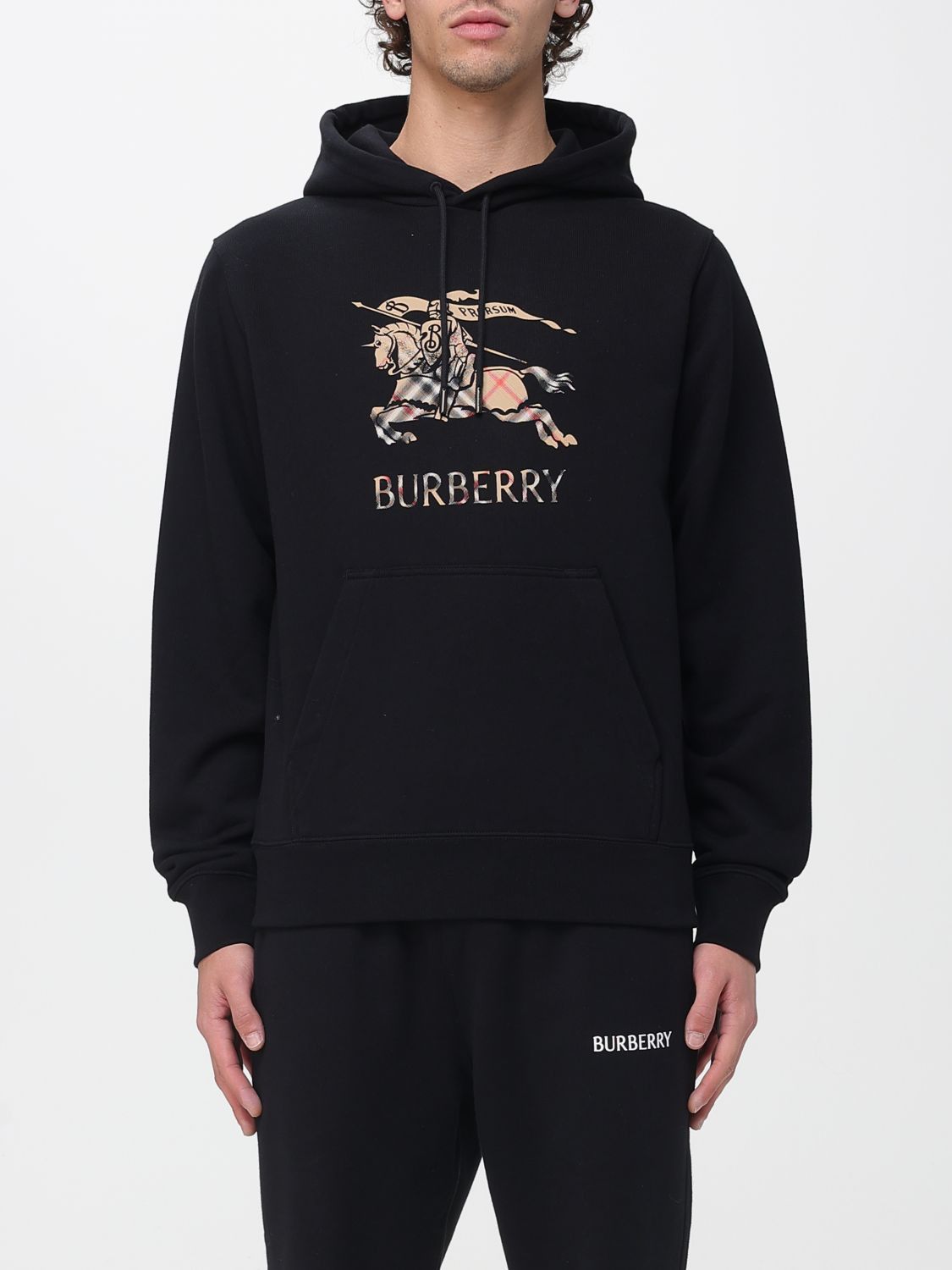 Burberry Burberry Sweatshirt Men Black Size US M / EU 48-50 / 2 - 1 Thumbnail