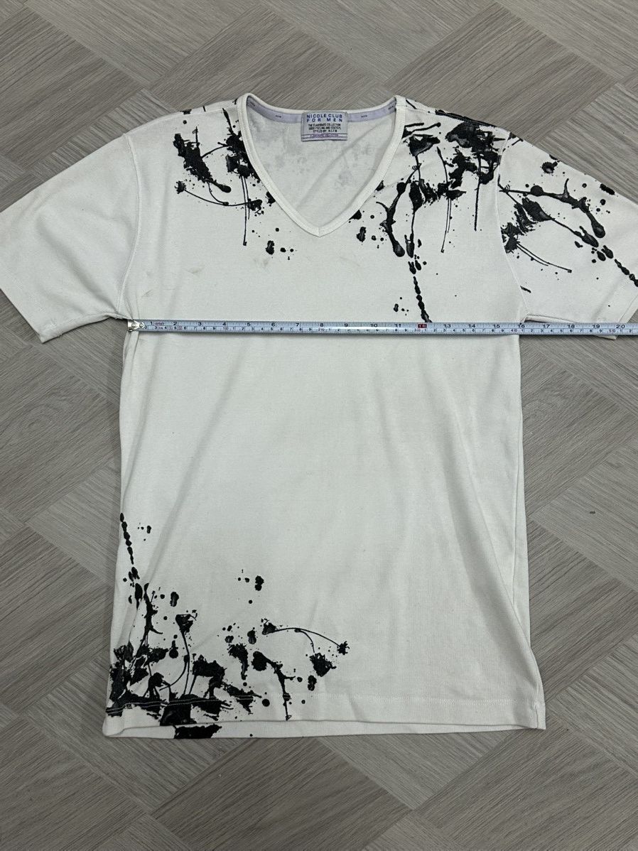 14th Addiction Vkei Fashion Nicole Club For Men Paint Splatter Tee Size US S / EU 44-46 / 1 - 8 Thumbnail