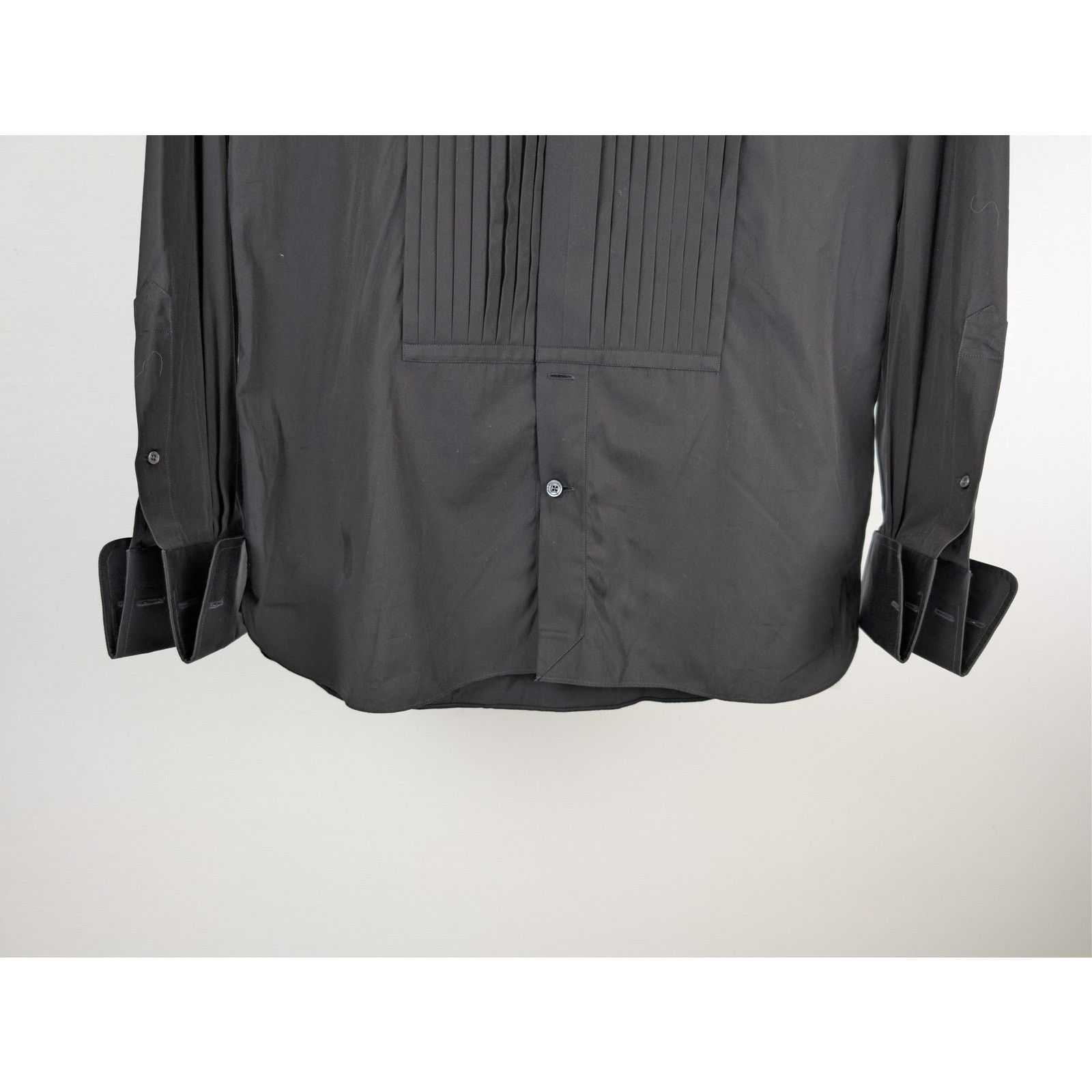 Tom Ford o1rshd1 CC20 Cocktail Voile slim-fit evening shirt in Black Size US M / EU 48-50 / 2 - 4 Thumbnail