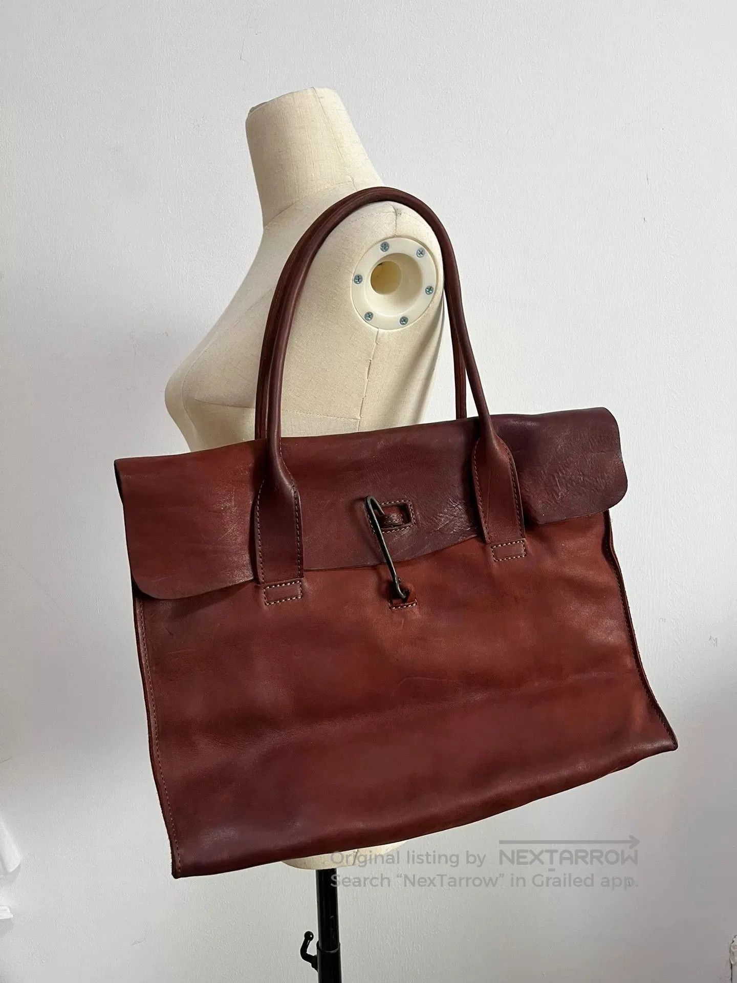 Other Tagliovivo Rust Red Leather Handbag. Size ONE SIZE - 1 Thumbnail