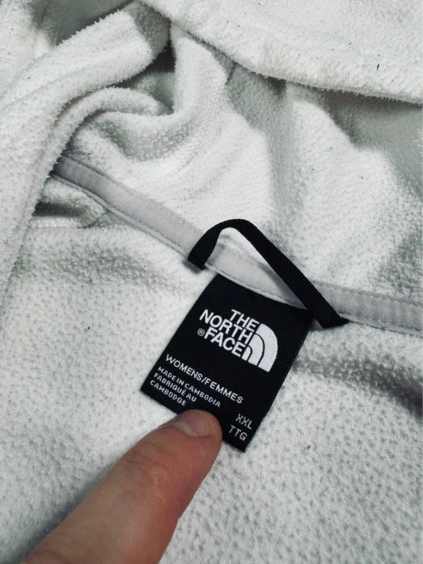 The North Face The North Face fleece hoodie white tnf XXL Size XXL / US 16-18 / IT 52-54 - 5 Thumbnail