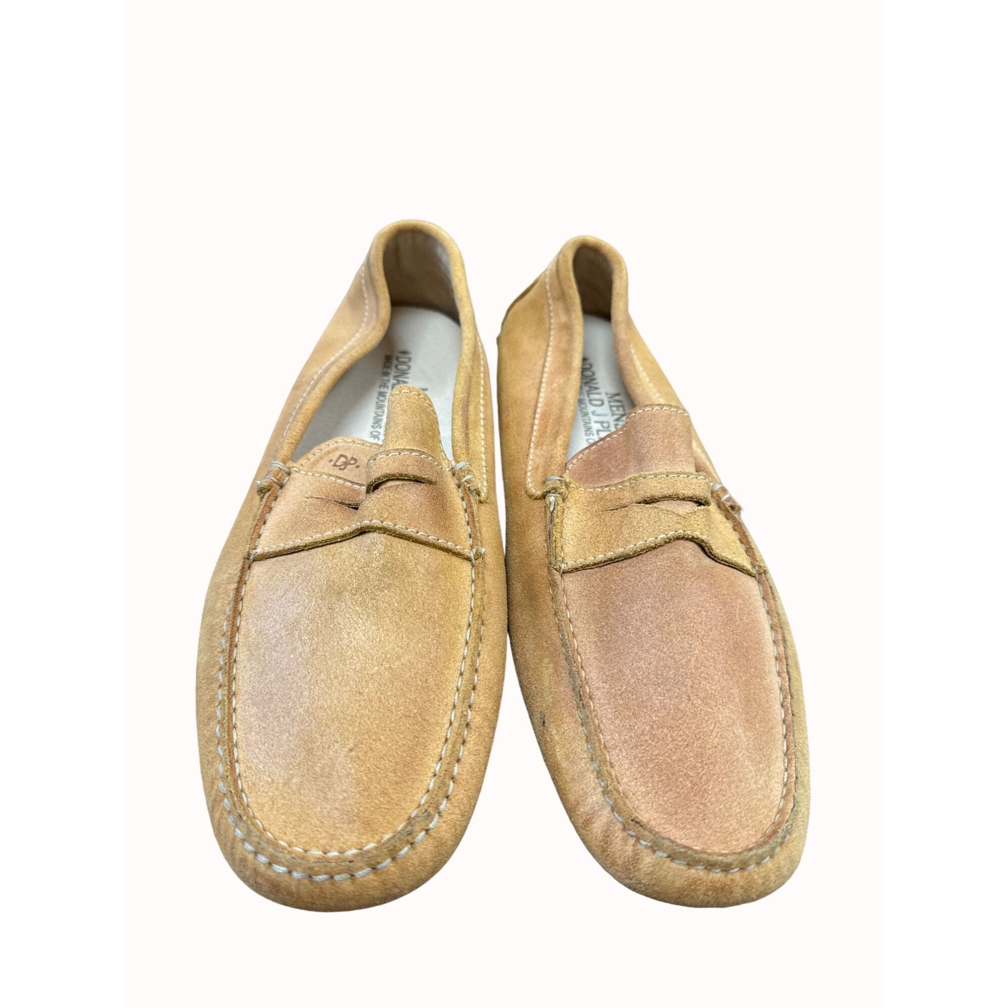 Donald Pliner Donald J Pliner men’s brown leather suede loafers 8.5M SKU 6 Size US 8.5 / EU 41-42 - 1 Thumbnail