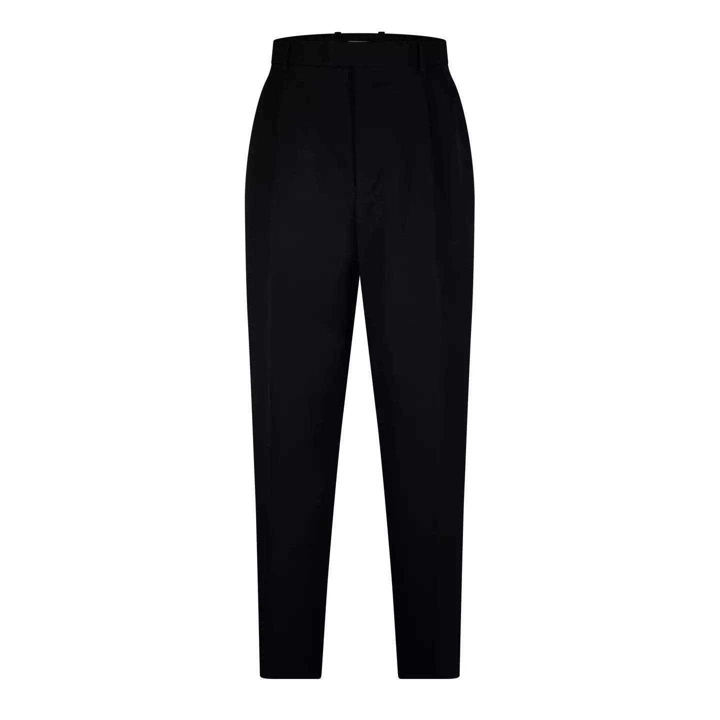 Bottega Veneta o1g2r1mq0426 Twill Trousers in Black Size US 30 / EU 46 - 1 Thumbnail