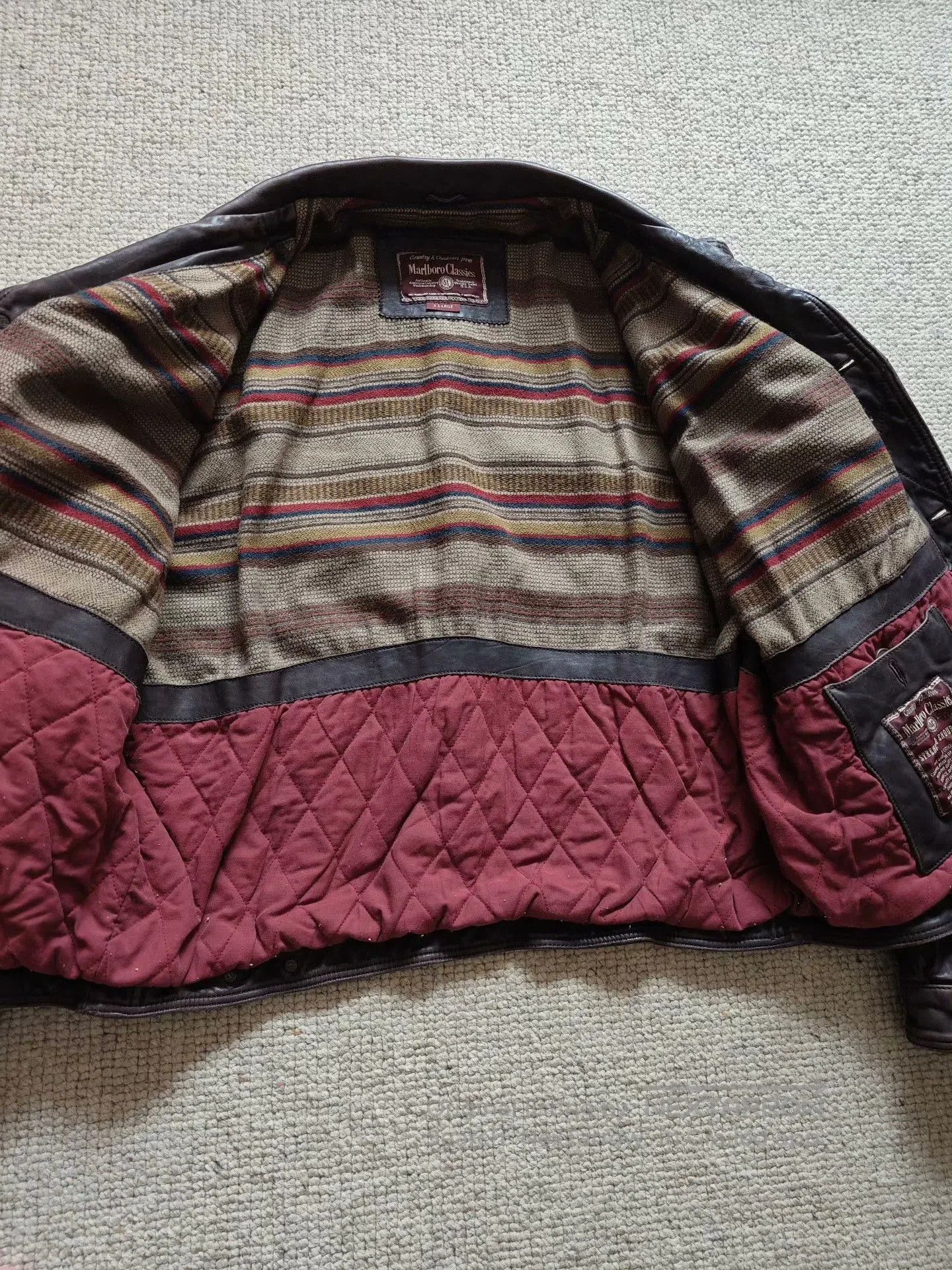 Marlboro Classics Marlboro Classic Type3 Leather Jacket. Size US XXL / EU 58 / 5 - 3 Thumbnail