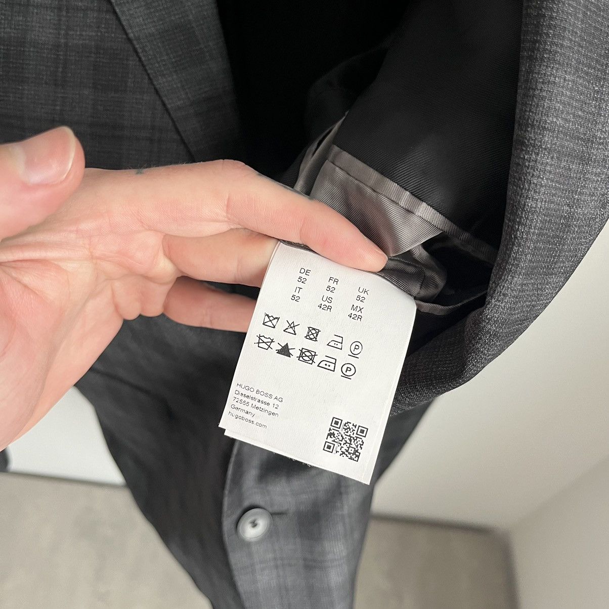Hugo Boss Hugo Boss Design 42R Blazer Size 42R - 4 Thumbnail
