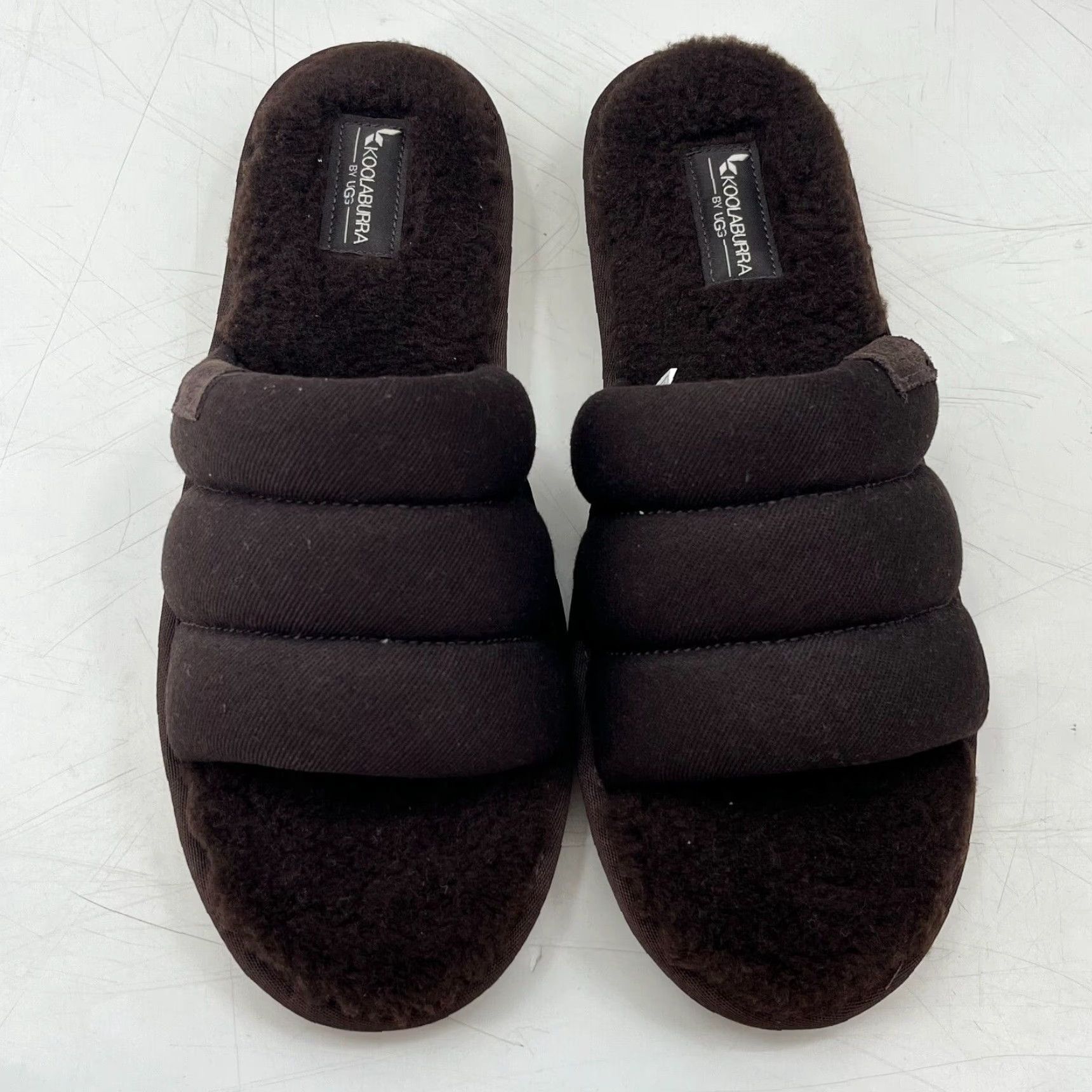 KOOLABURRA UGG Rommie Mens Slippers Extra Large XL Dark Brown New