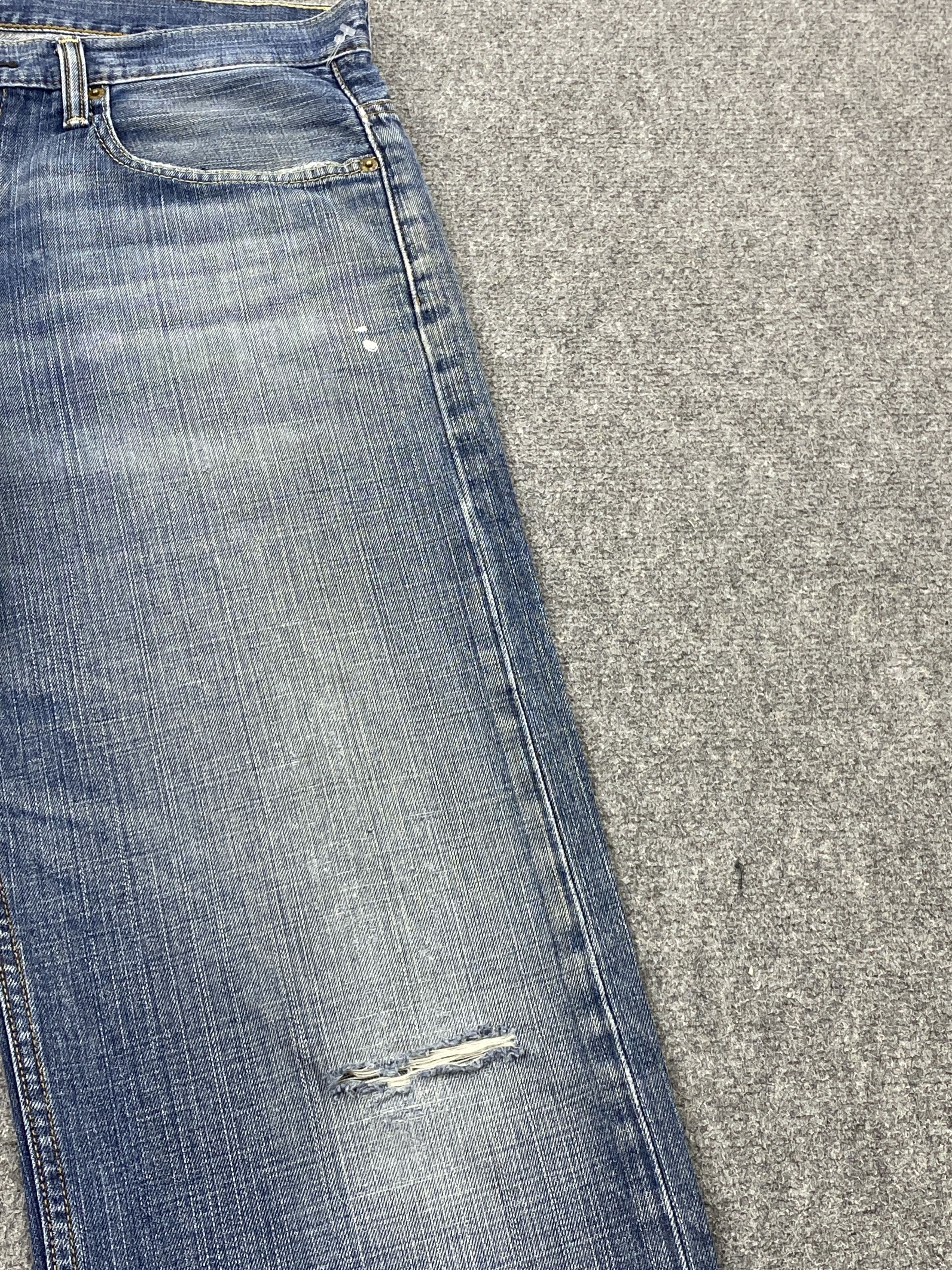 Levi's × Vintage Vintage Levi's 569 Faded Blue Jeans DP2327 Size US 34 / EU 50 - 11 Thumbnail