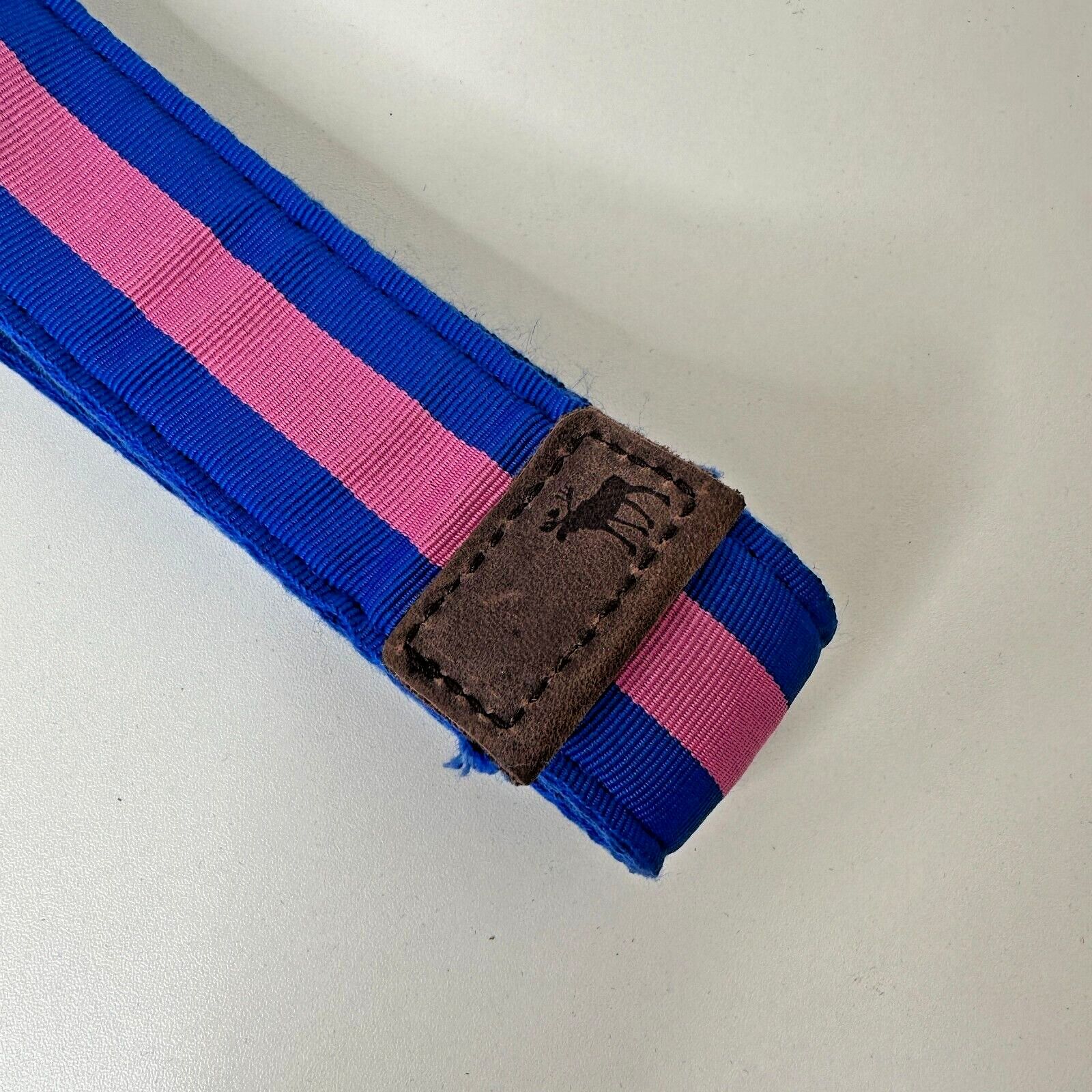 Abercrombie & Fitch Abercrombie & Fitch Pink & Blue Stripe Canvas Belt Strap 28 Size ONE SIZE - 2 Thumbnail