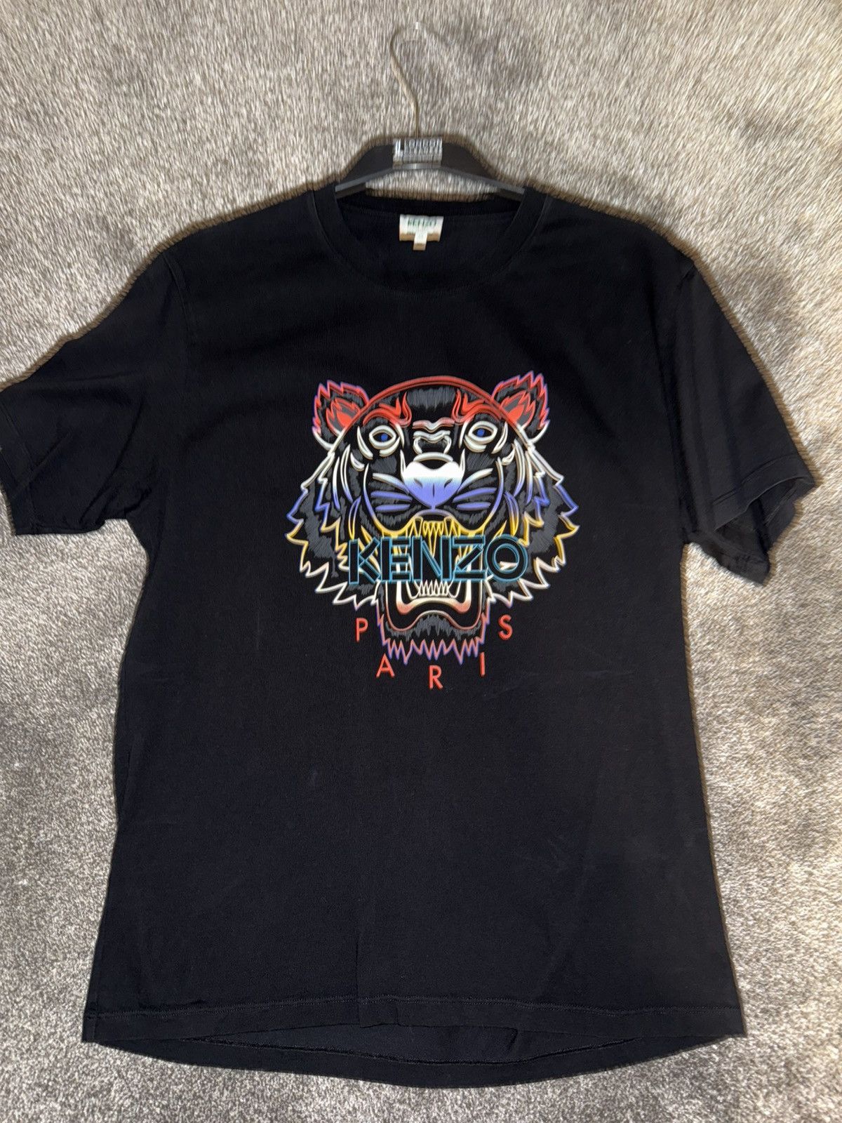 Kenzo Kenzo Black Tiger T-Shirt Size US XL / EU 56 / 4 - 1 Thumbnail